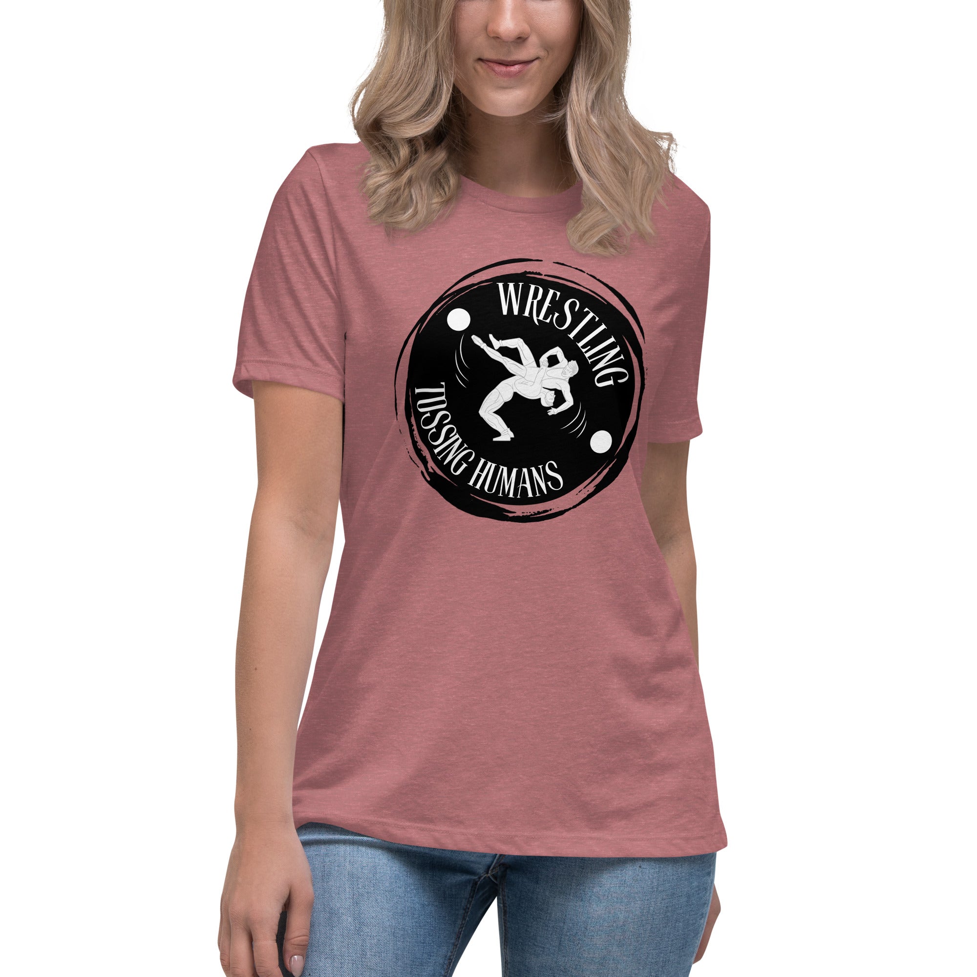 Wrestling Tossing Humans Women's Premium T-Shirt