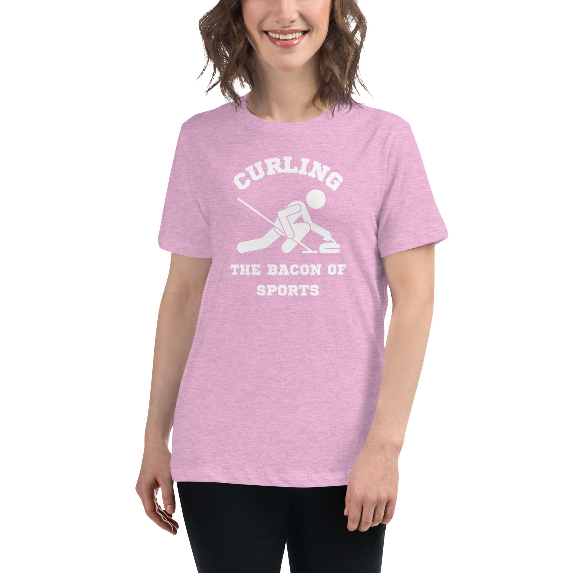 Curling The Bacon Of Sports Women's Premium T-Shirt
