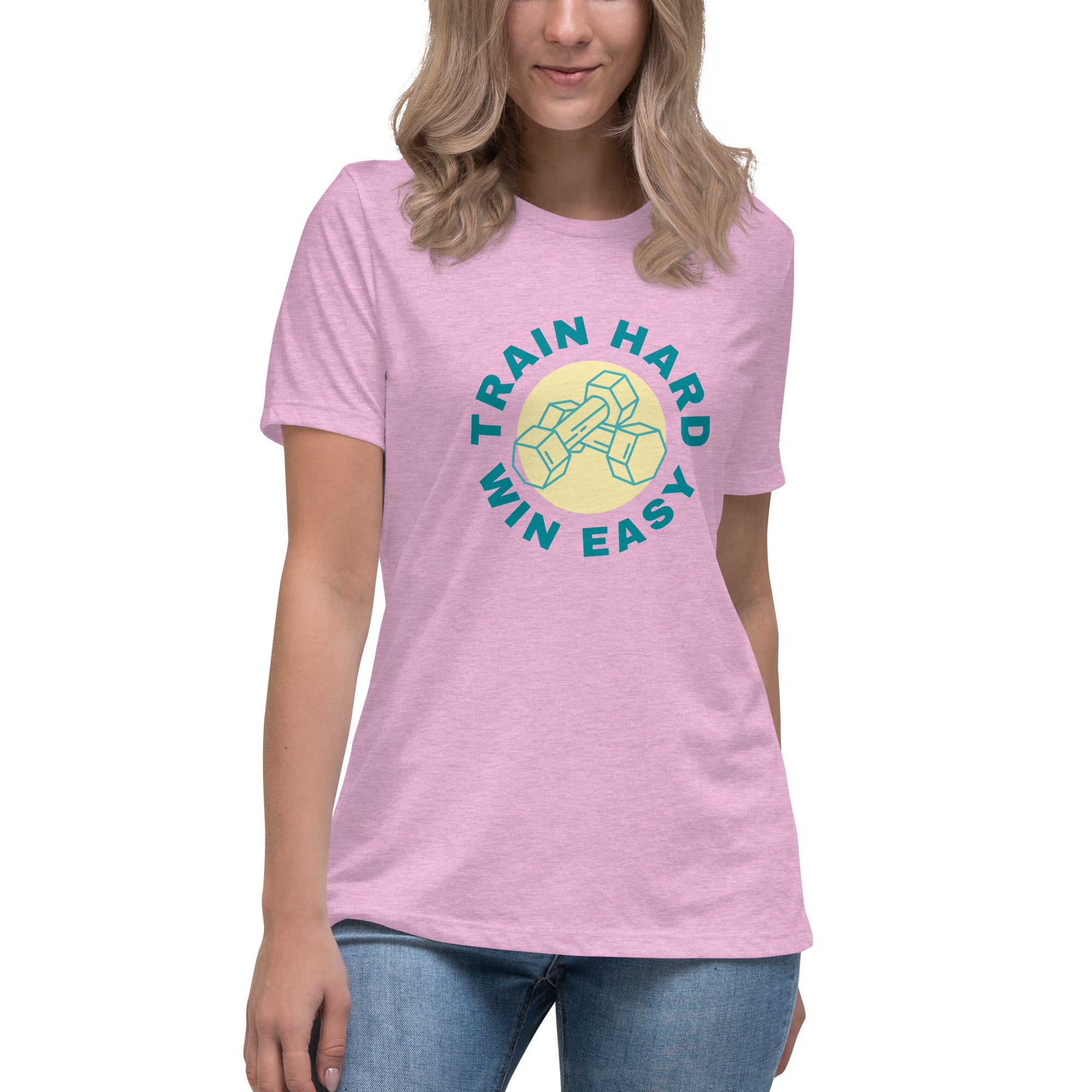 Train Hard Win Easy Women's Premium T-Shirt