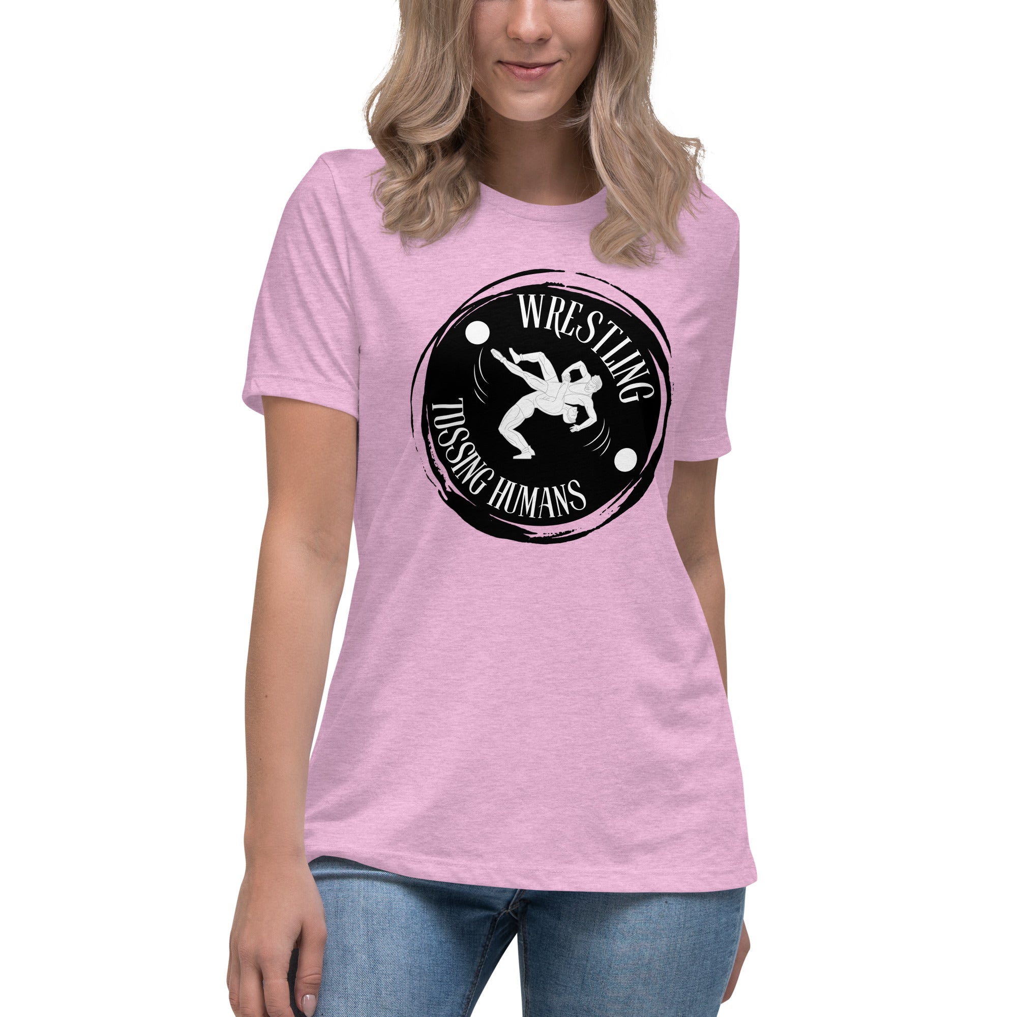 Wrestling Tossing Humans Women's Premium T-Shirt