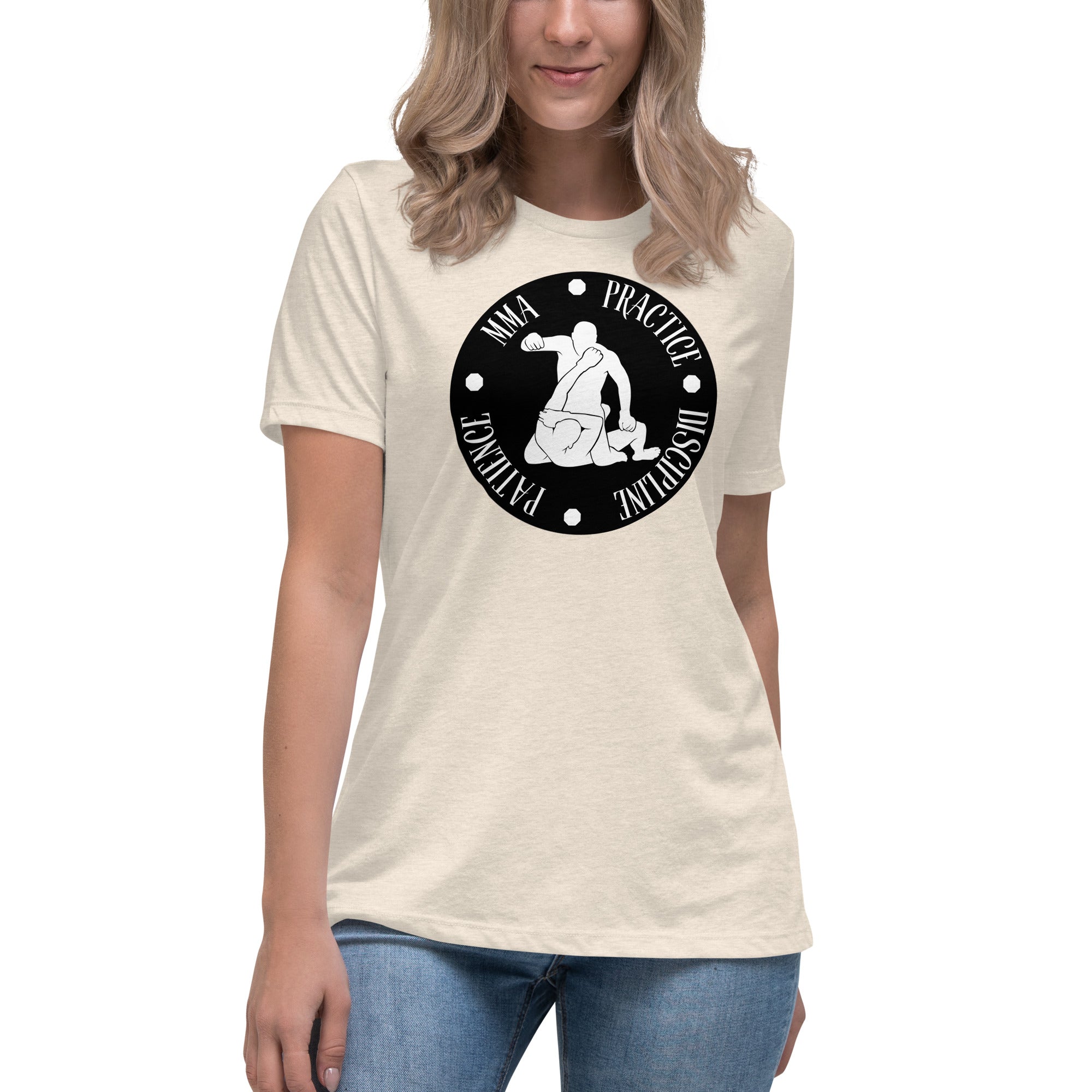 MMA Discipline Practice Patience Women's Premium T-Shirt