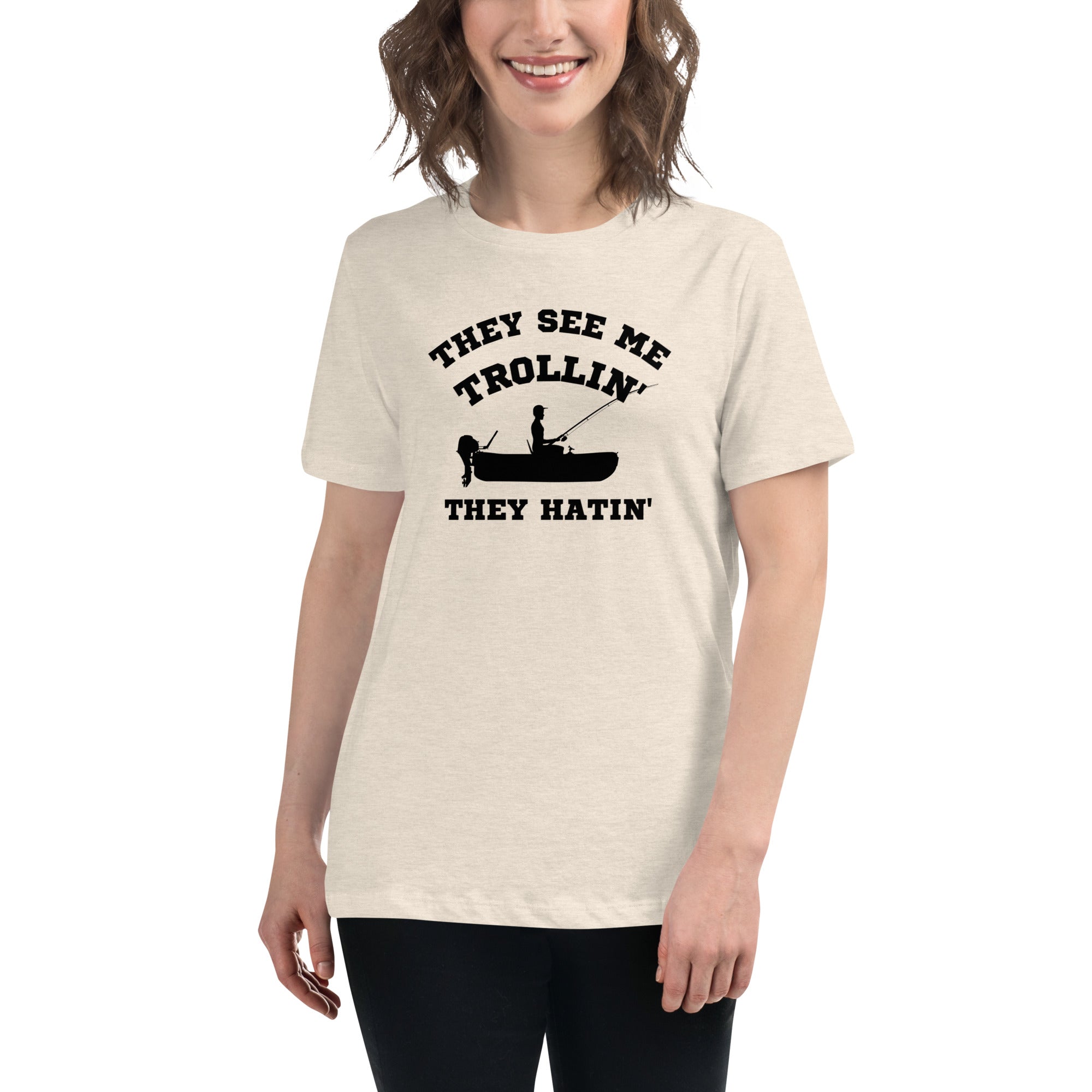 They See Me Trollin' Women's Premium T-Shirt