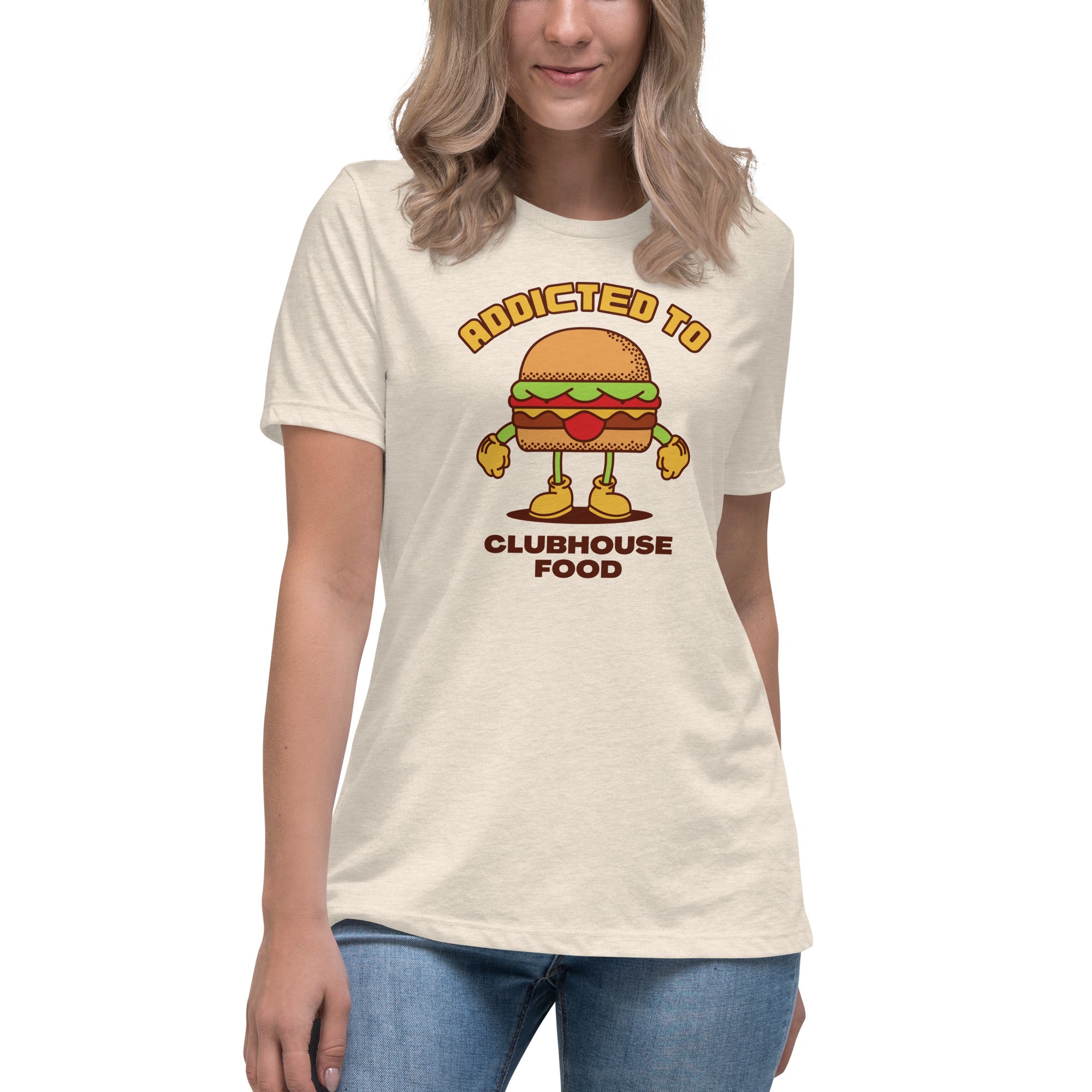 Addicted To Clubhouse Food Women's Premium T-Shirt