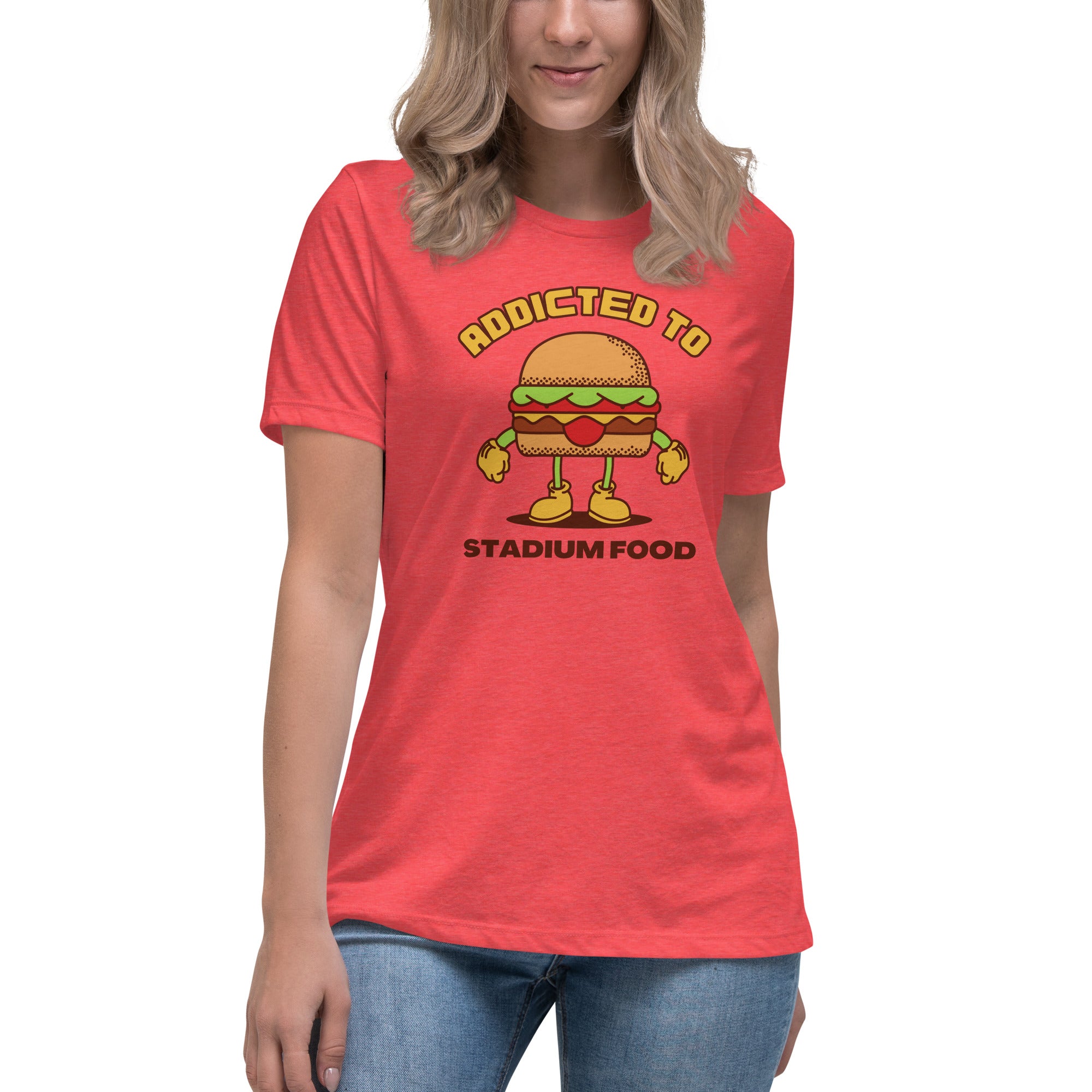 Addicted To Stadium Food Women's Premium T-Shirt