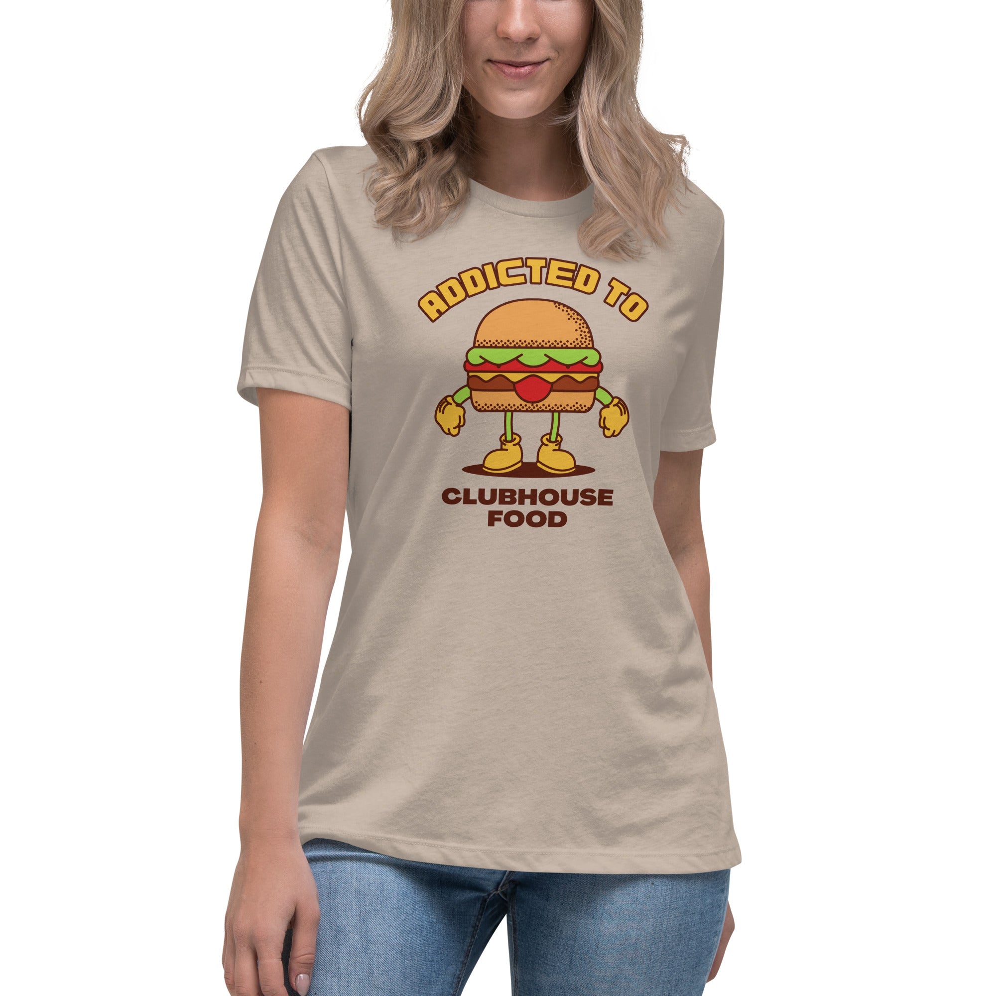 Addicted To Clubhouse Food Women's Premium T-Shirt