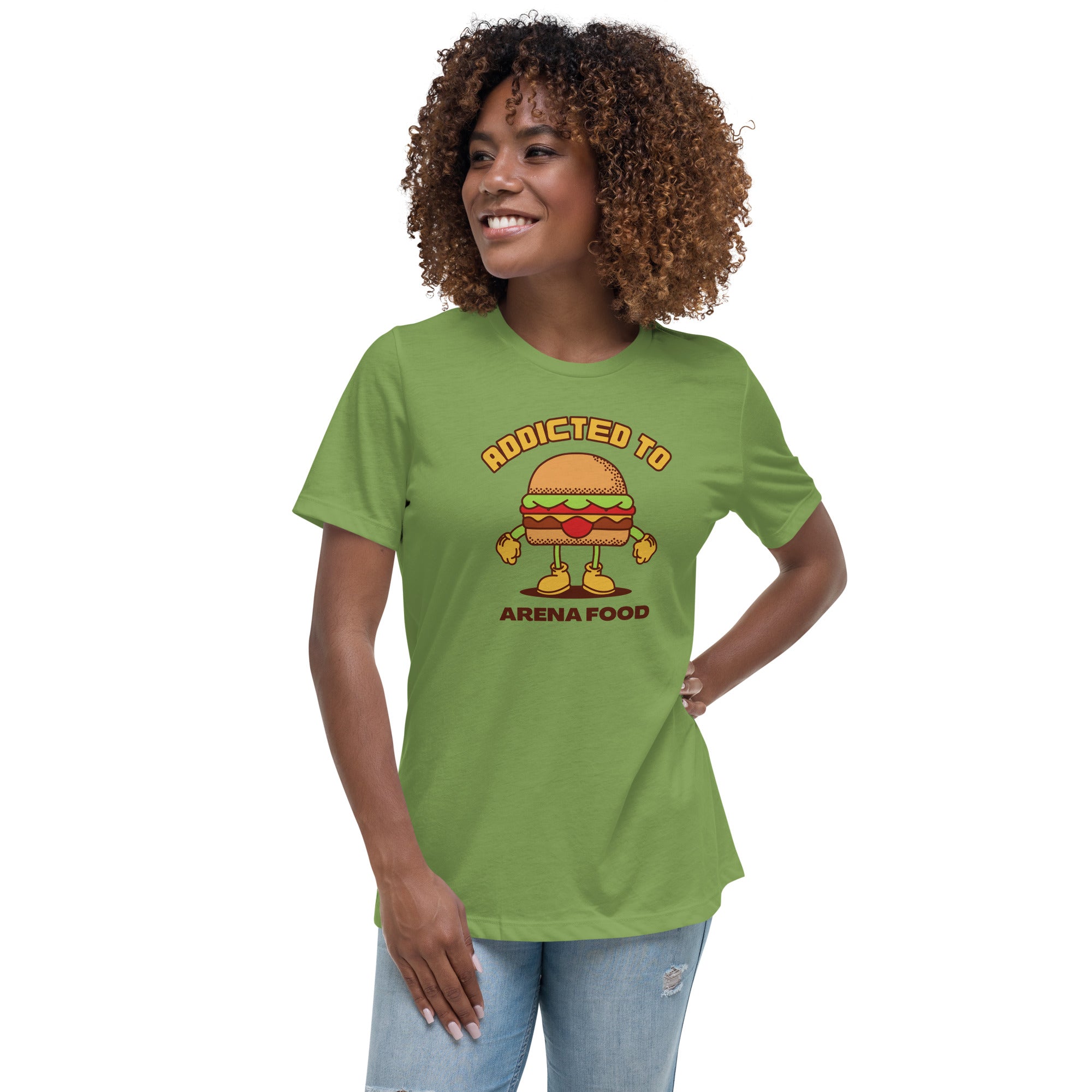 Addicted To Arena Food Women's Premium Fit T-Shirt