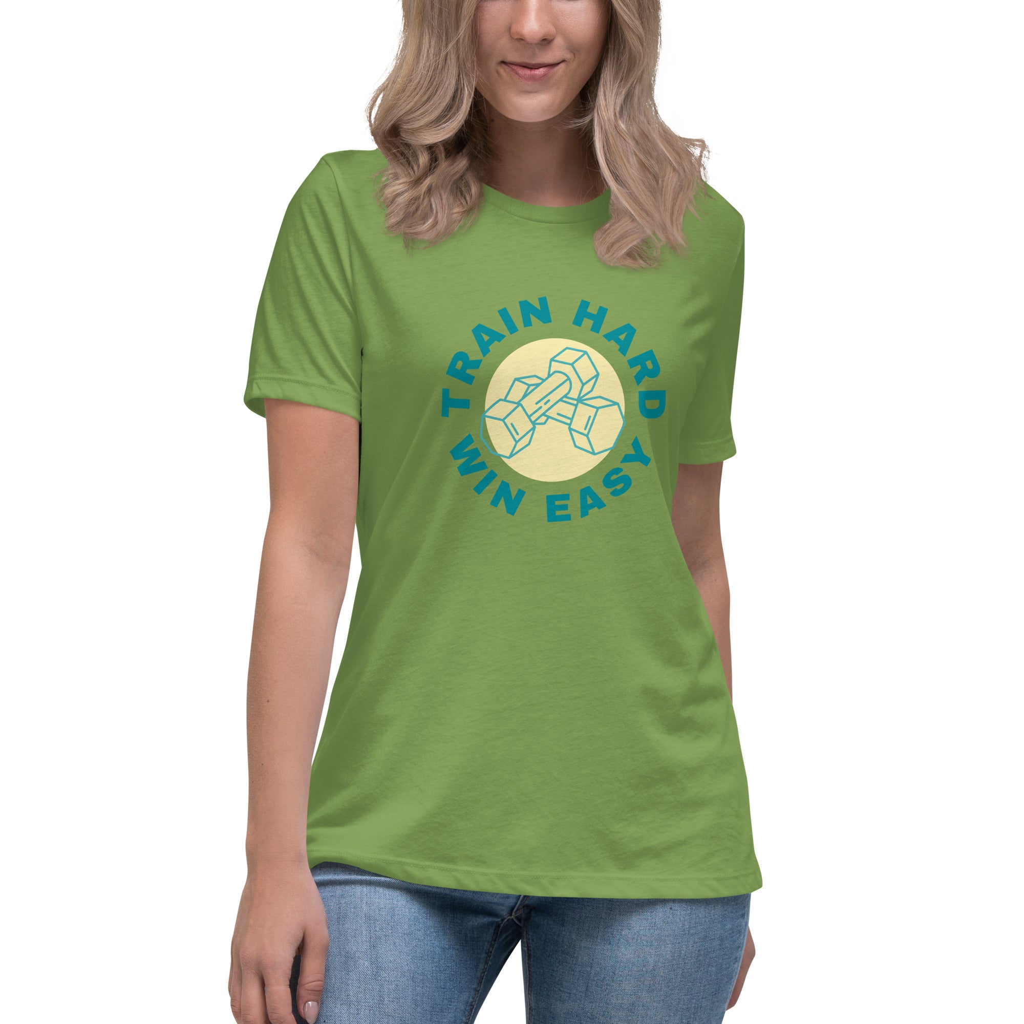 Train Hard Win Easy Women's Premium T-Shirt