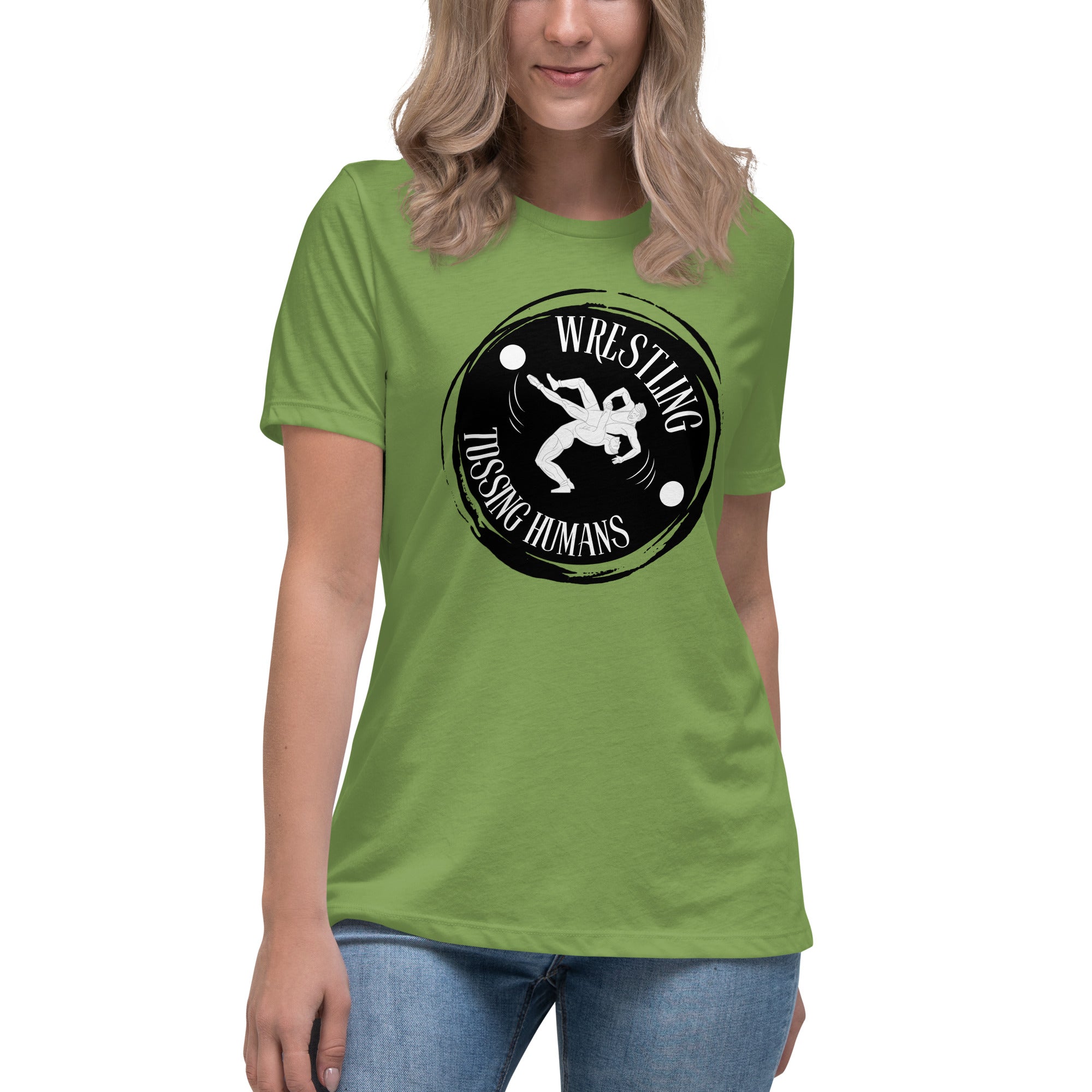 Wrestling Tossing Humans Women's Premium T-Shirt