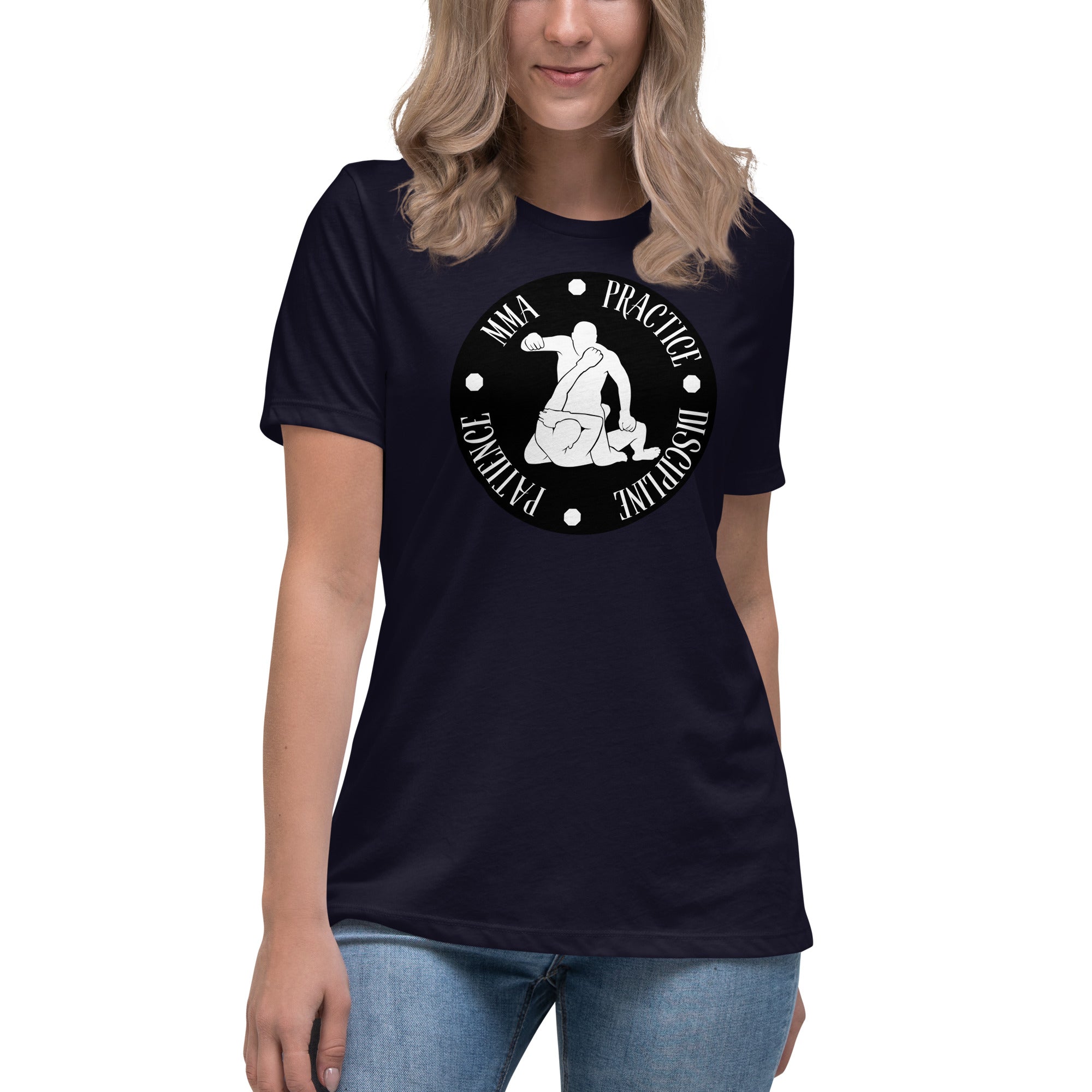 MMA Discipline Practice Patience Women's Premium T-Shirt
