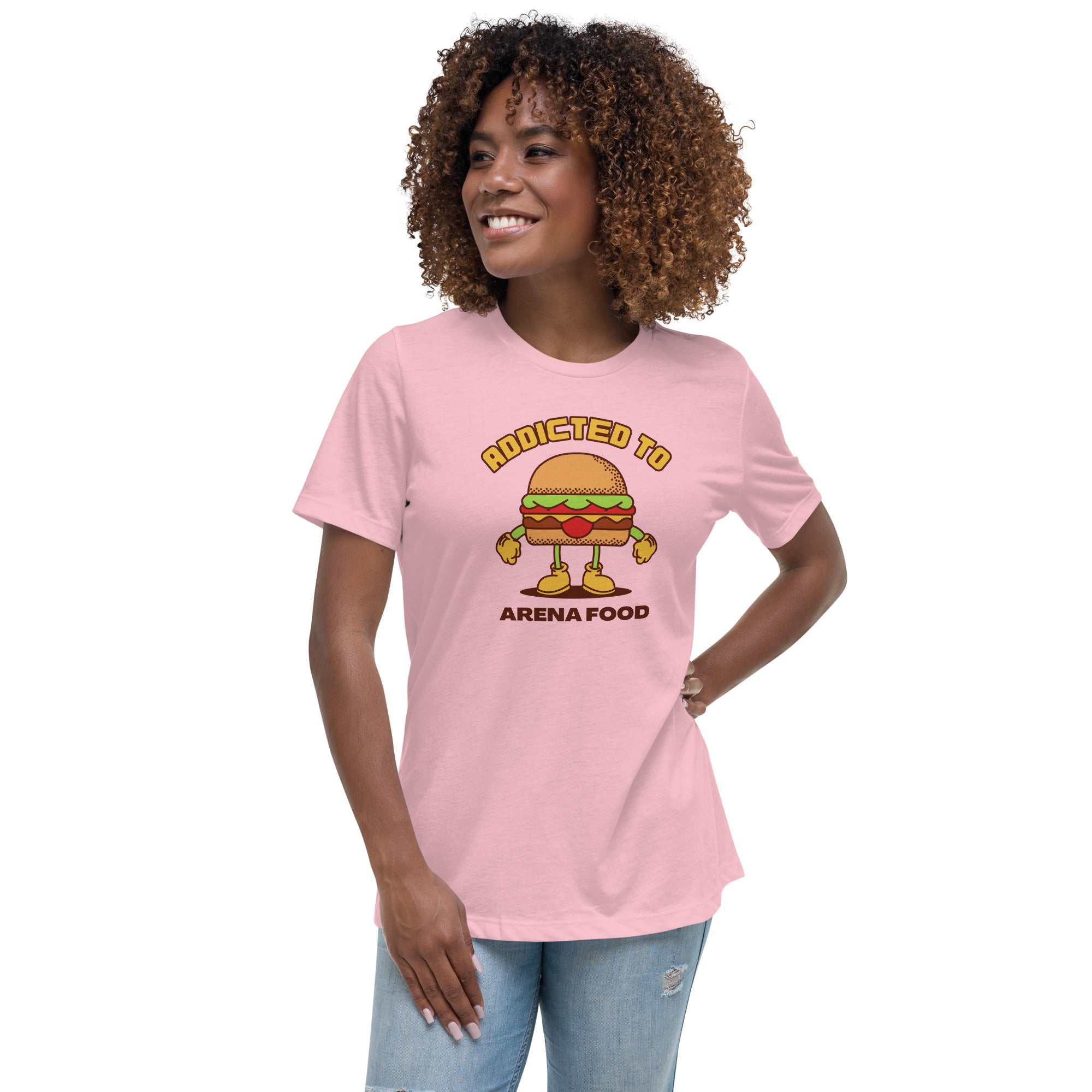 Addicted To Arena Food Women's Premium Fit T-Shirt