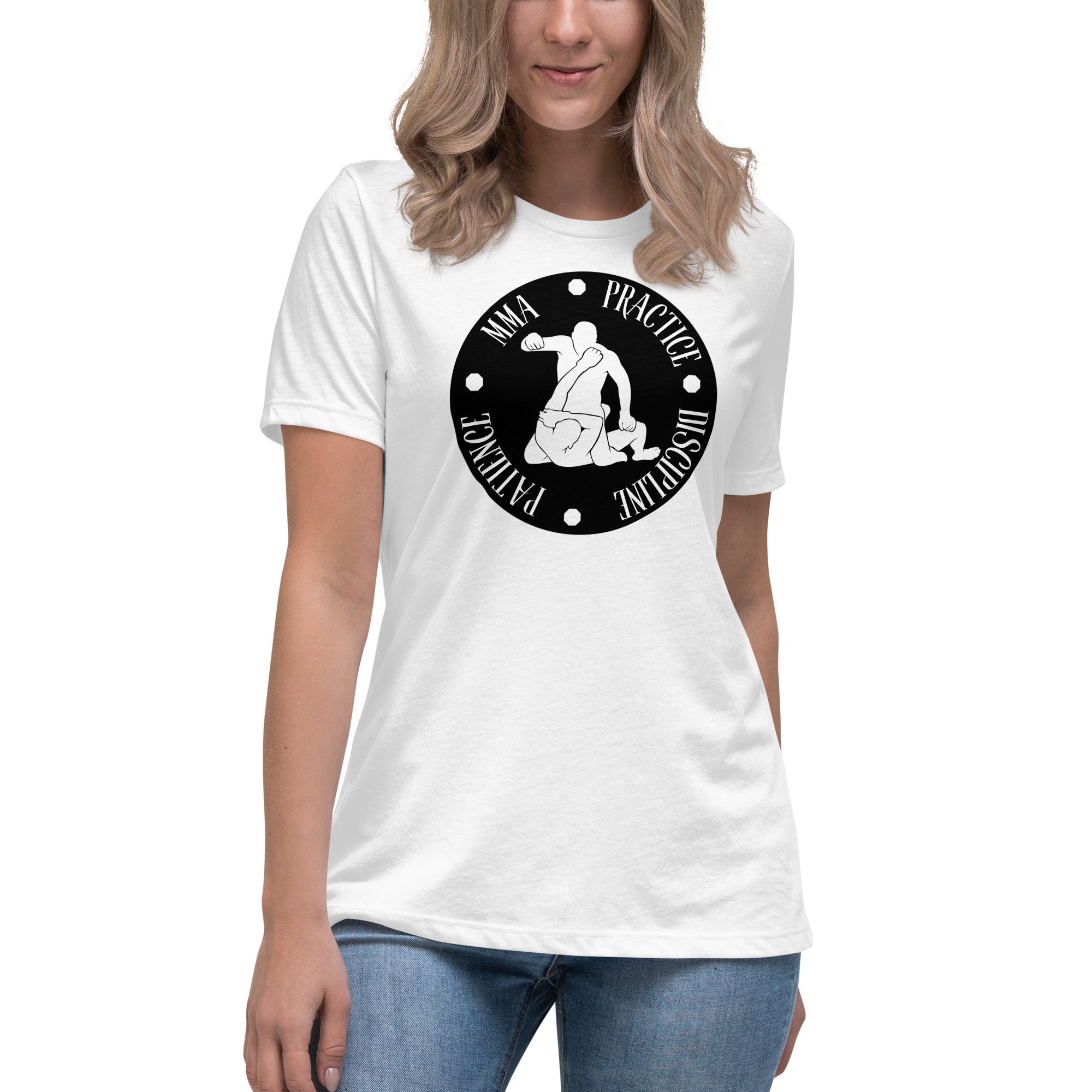 MMA Discipline Practice Patience Women's Premium T-Shirt