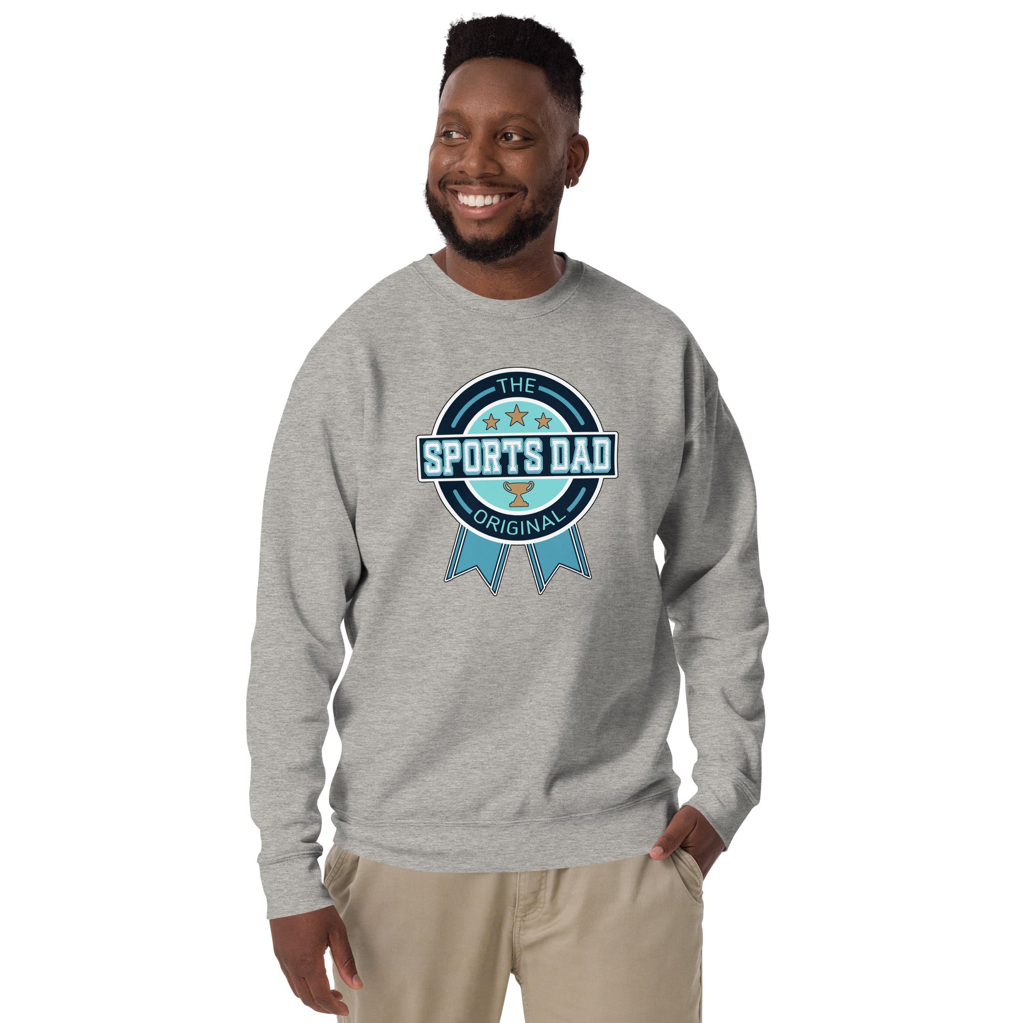 The Original Sports Dad Heavy Crew Sweatshirt