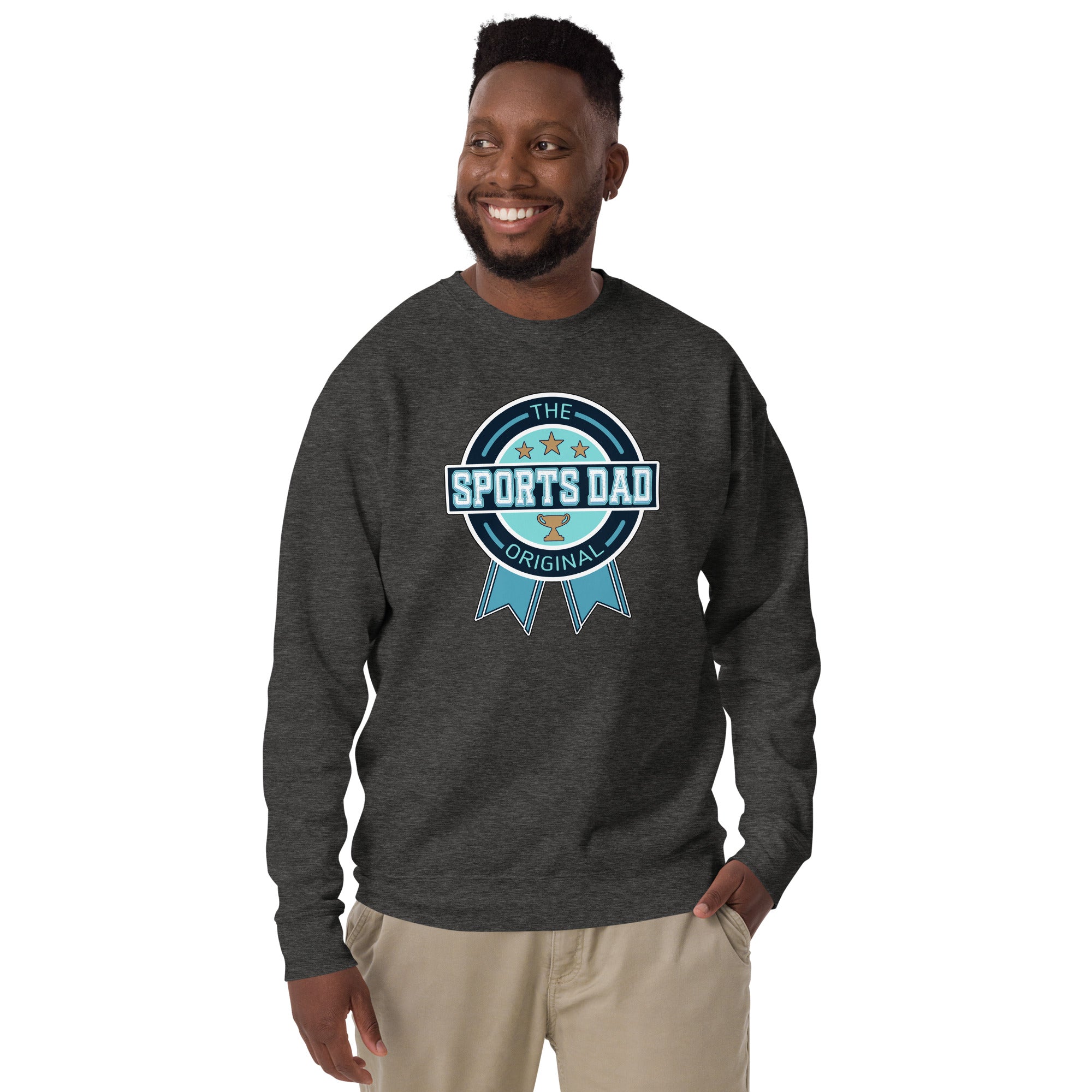 The Original Sports Dad Heavy Crew Sweatshirt