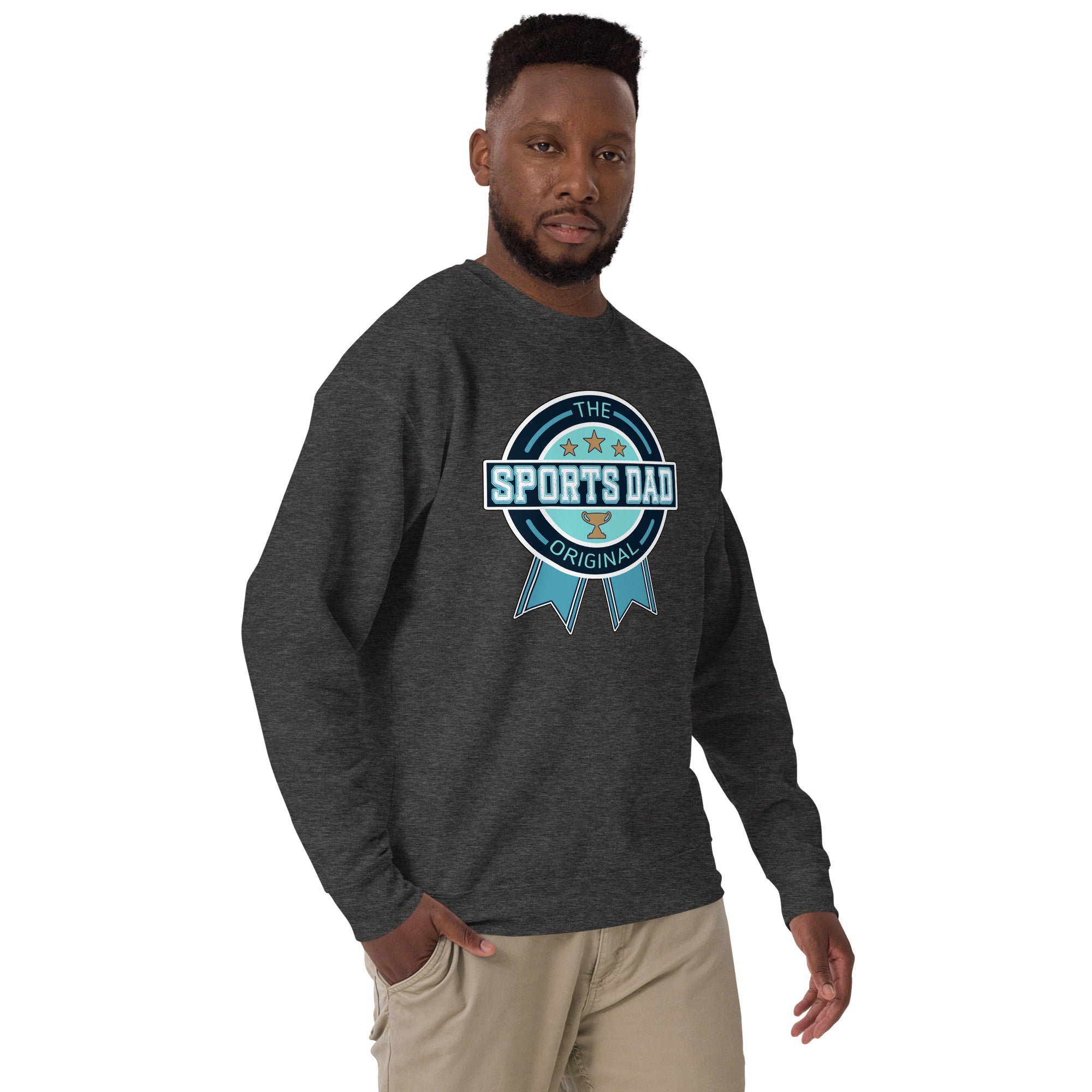 The Original Sports Dad Heavy Crew Sweatshirt
