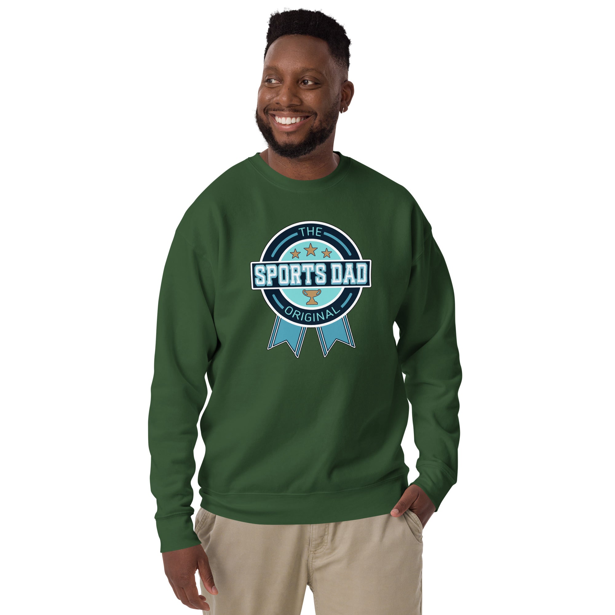 The Original Sports Dad Heavy Crew Sweatshirt