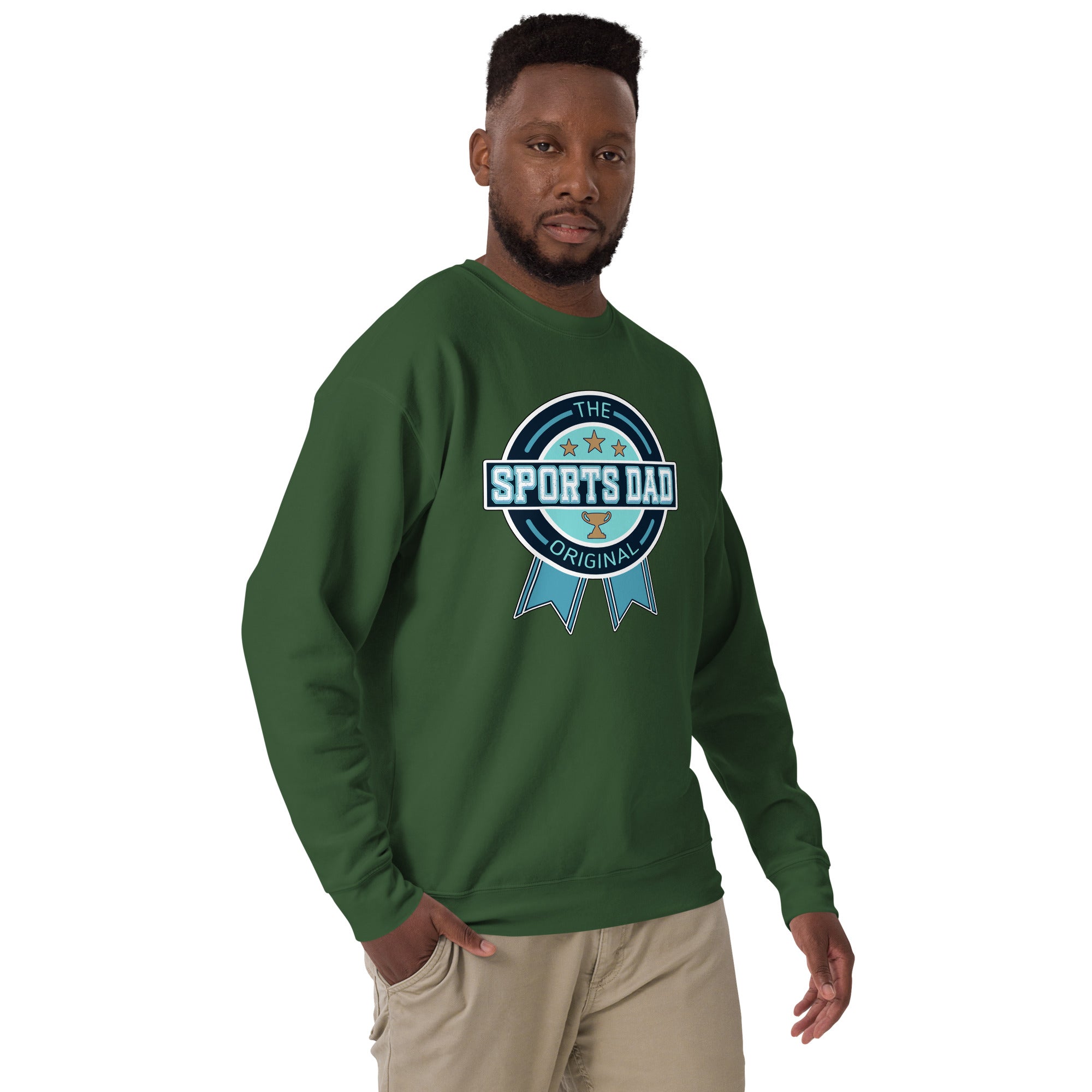 The Original Sports Dad Heavy Crew Sweatshirt