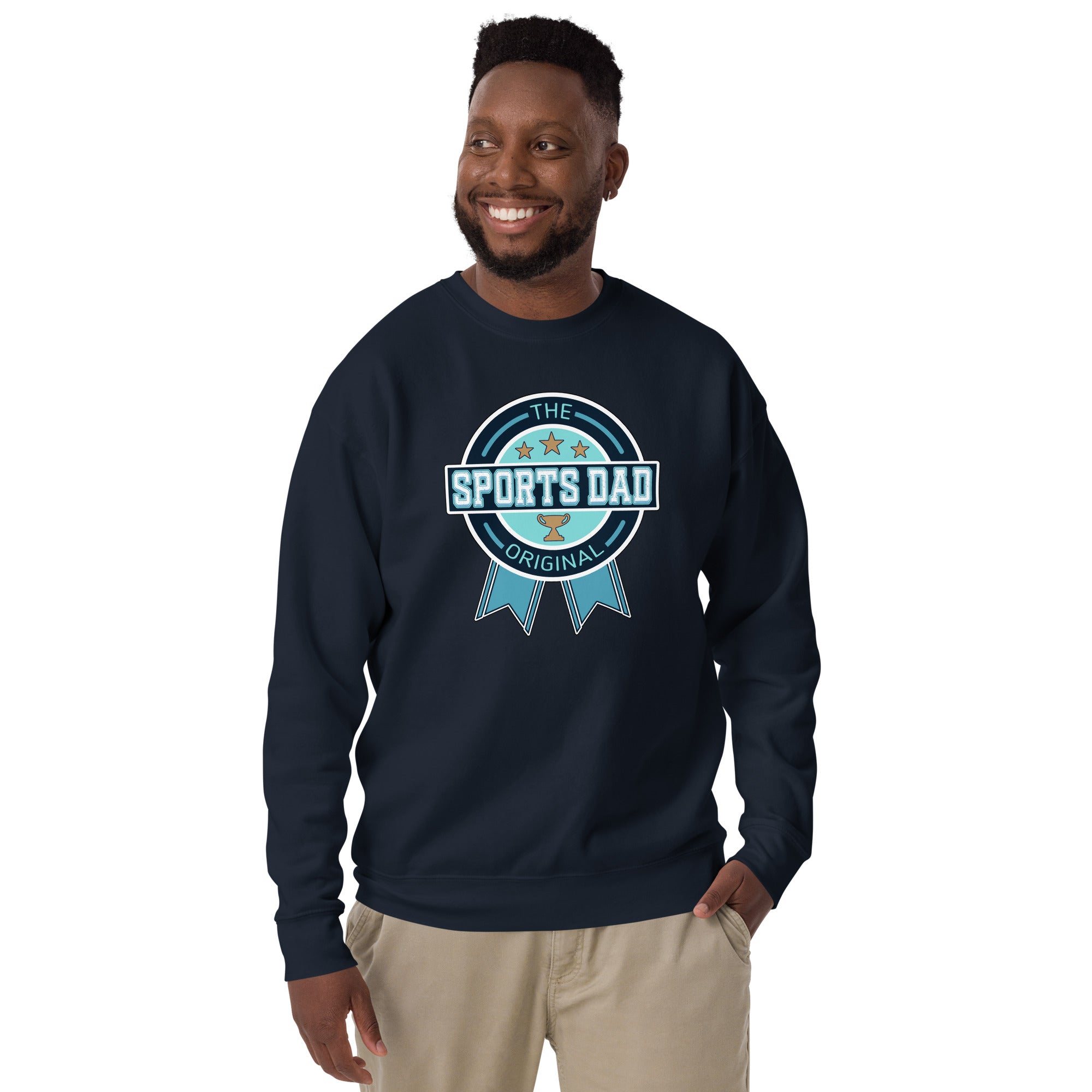 The Original Sports Dad Heavy Crew Sweatshirt