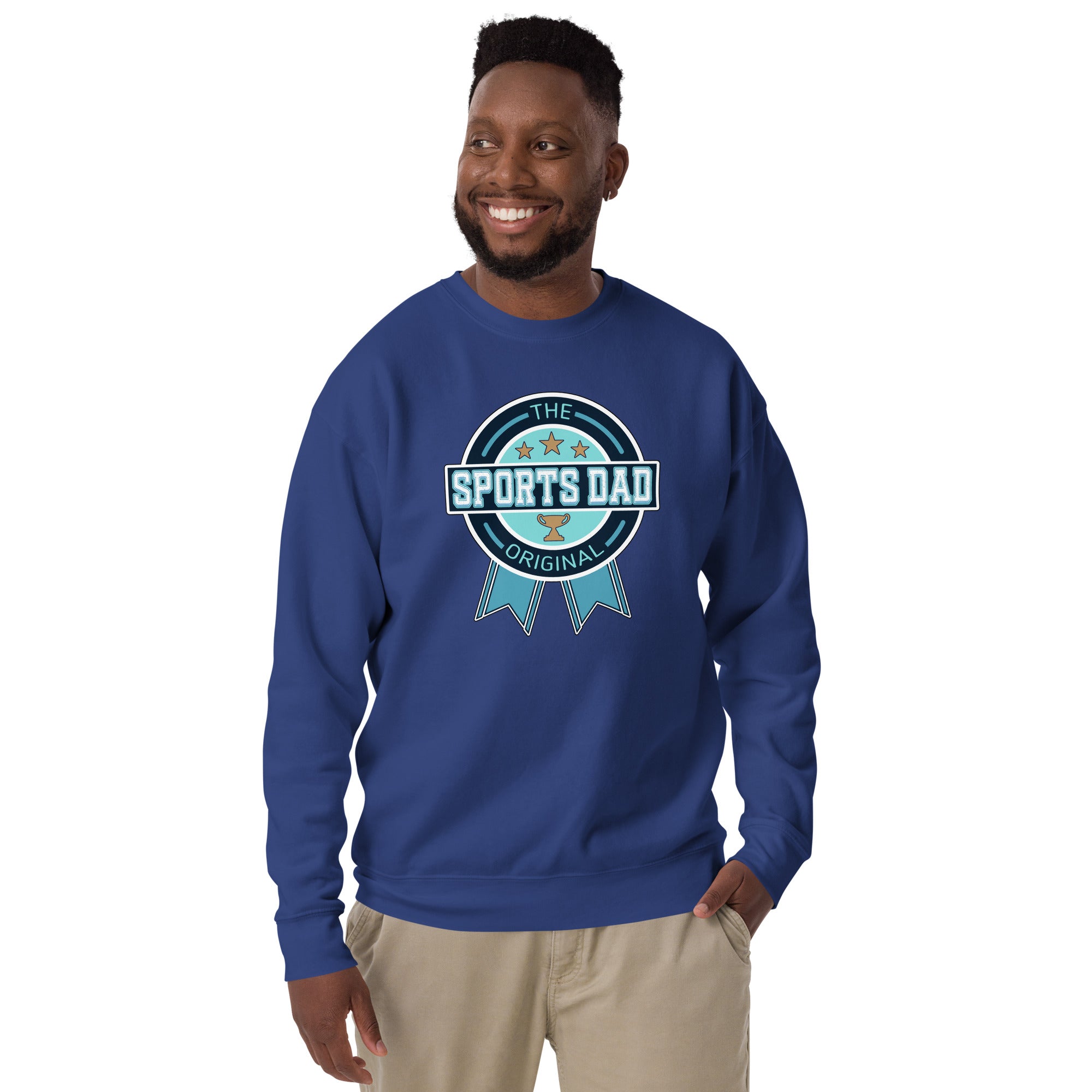 The Original Sports Dad Heavy Crew Sweatshirt