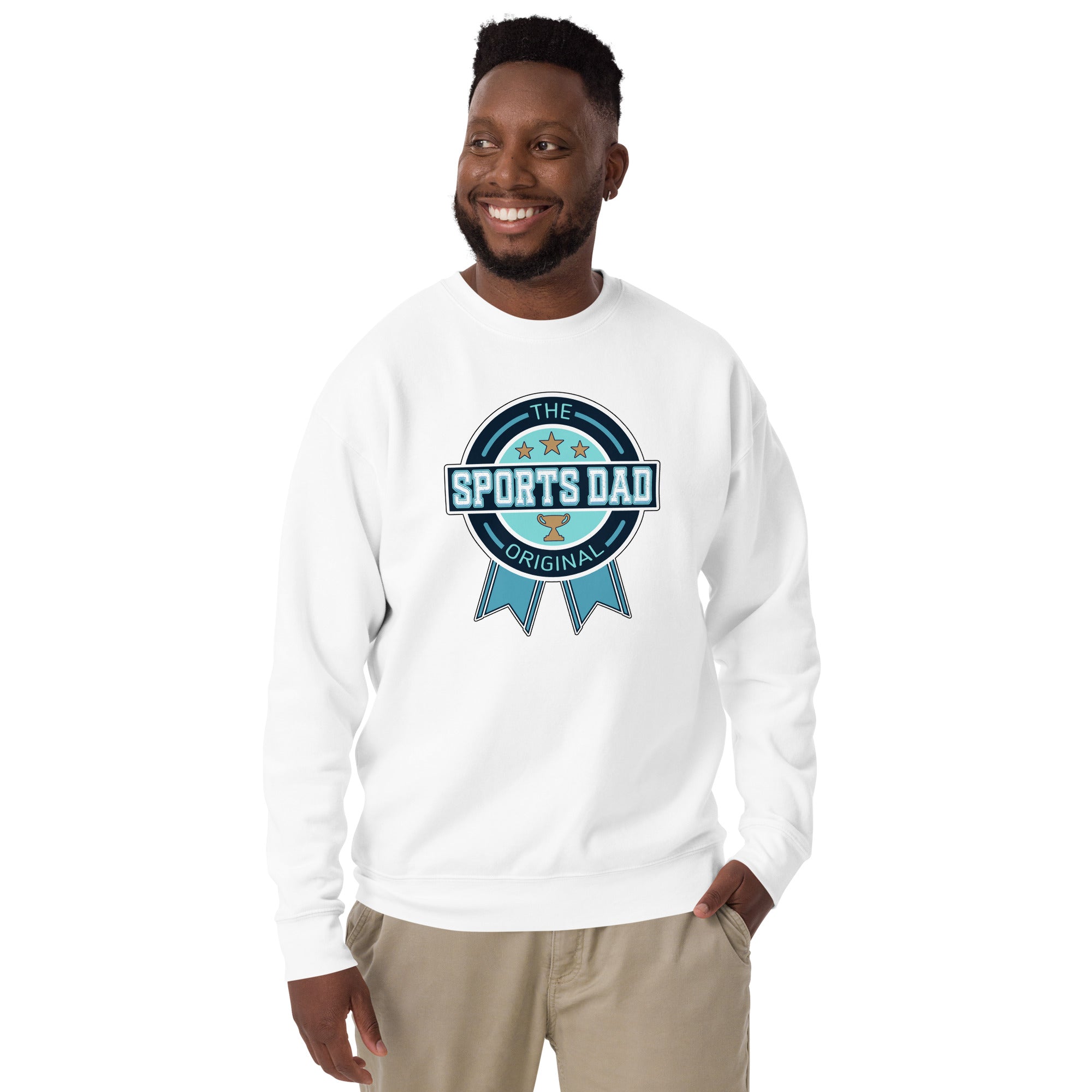 The Original Sports Dad Heavy Crew Sweatshirt