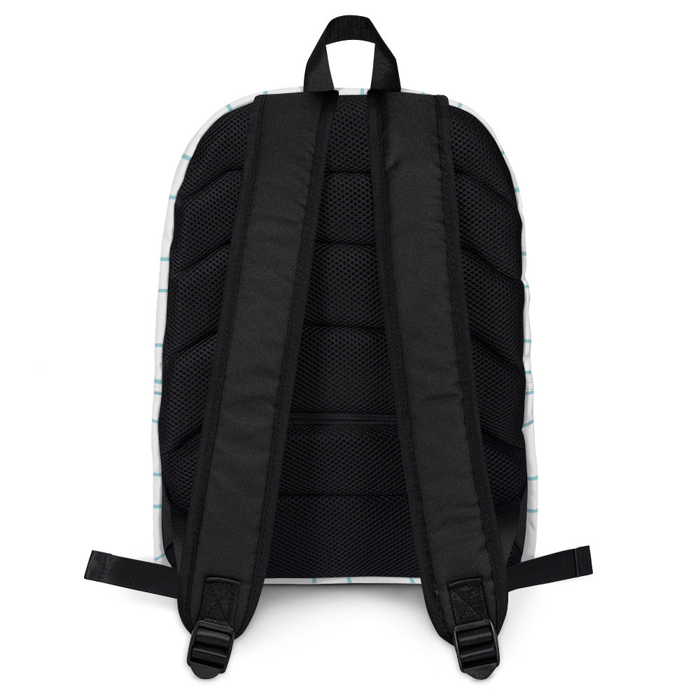 Sports Dad Multi-Pocket Backpack - Teal Line Up