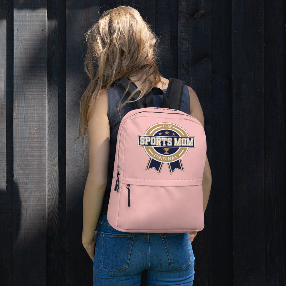 Sports Mom Multi-Pocket Backpack - Away Game - Your Pink