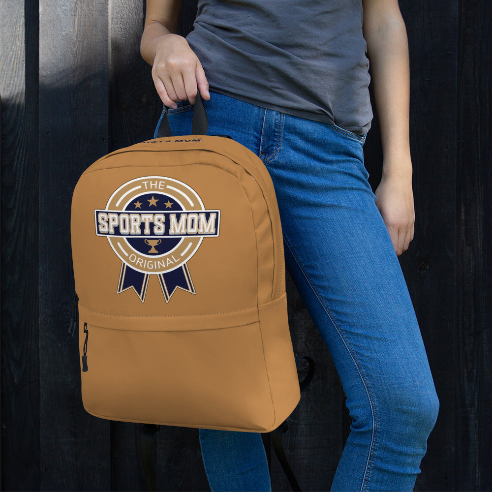 Sports Mom Multi-Pocket Backpack - Away Game - Nude