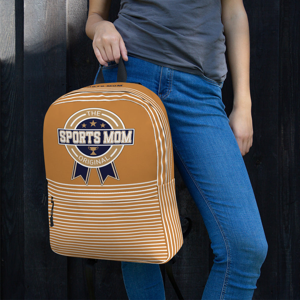Sports Mom Multi-Pocket Backpack - Away Game - Pig Skin