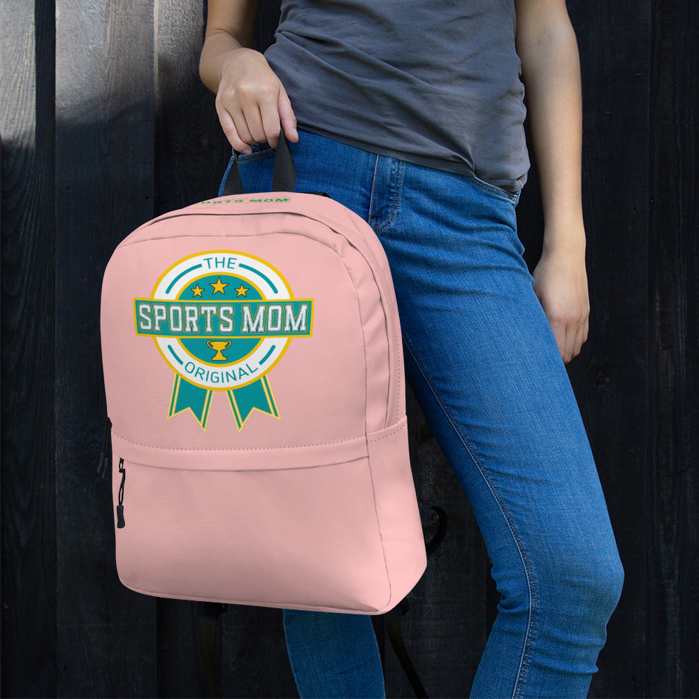 Sports Mom Multi-Pocket Backpack - Your Pink