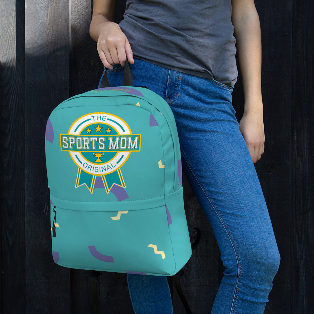 Sports Mom Multi-Pocket Backpack - Confetti Betty