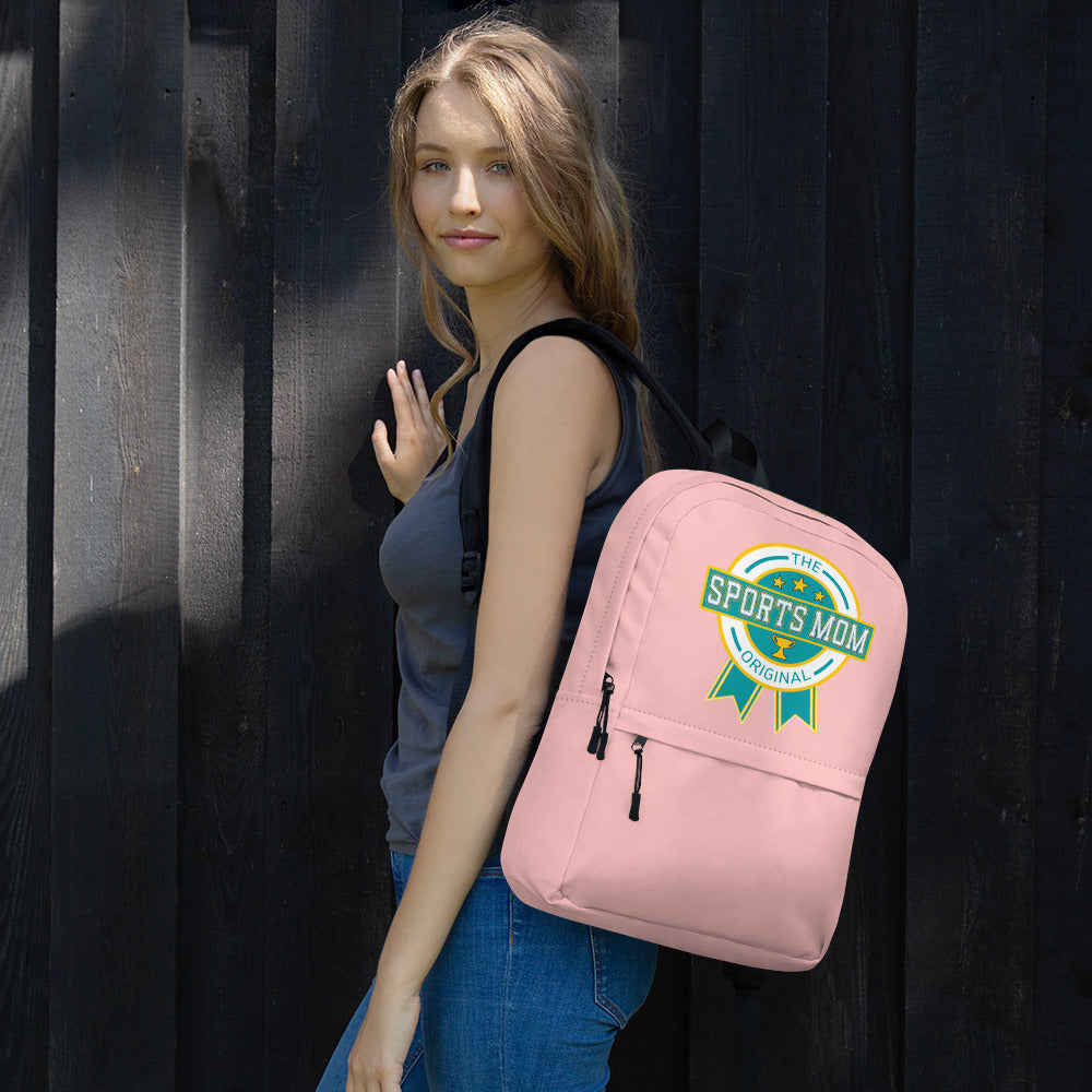Sports Mom Multi-Pocket Backpack - Your Pink