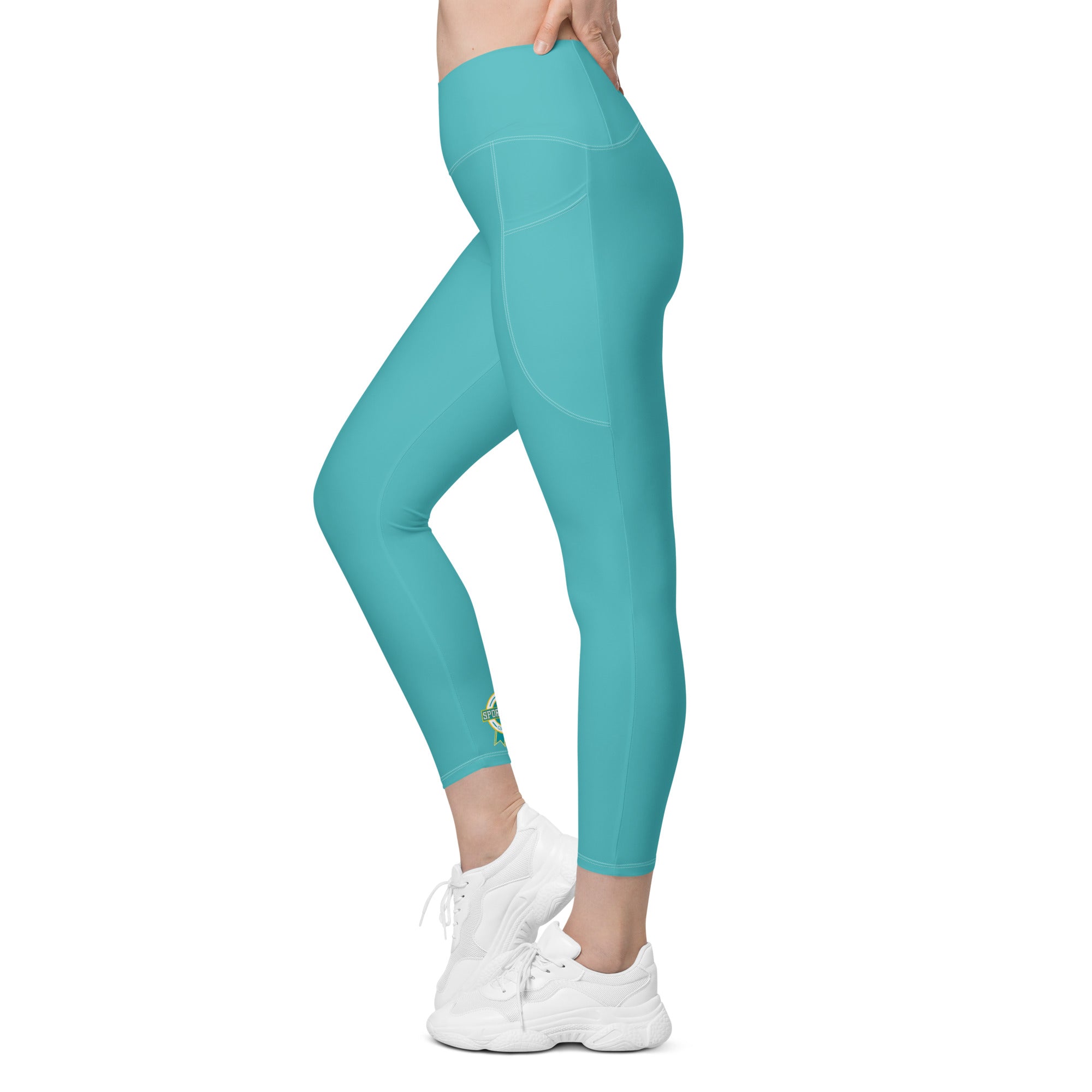 OSM - Crossover Leggings with Pockets - Viking