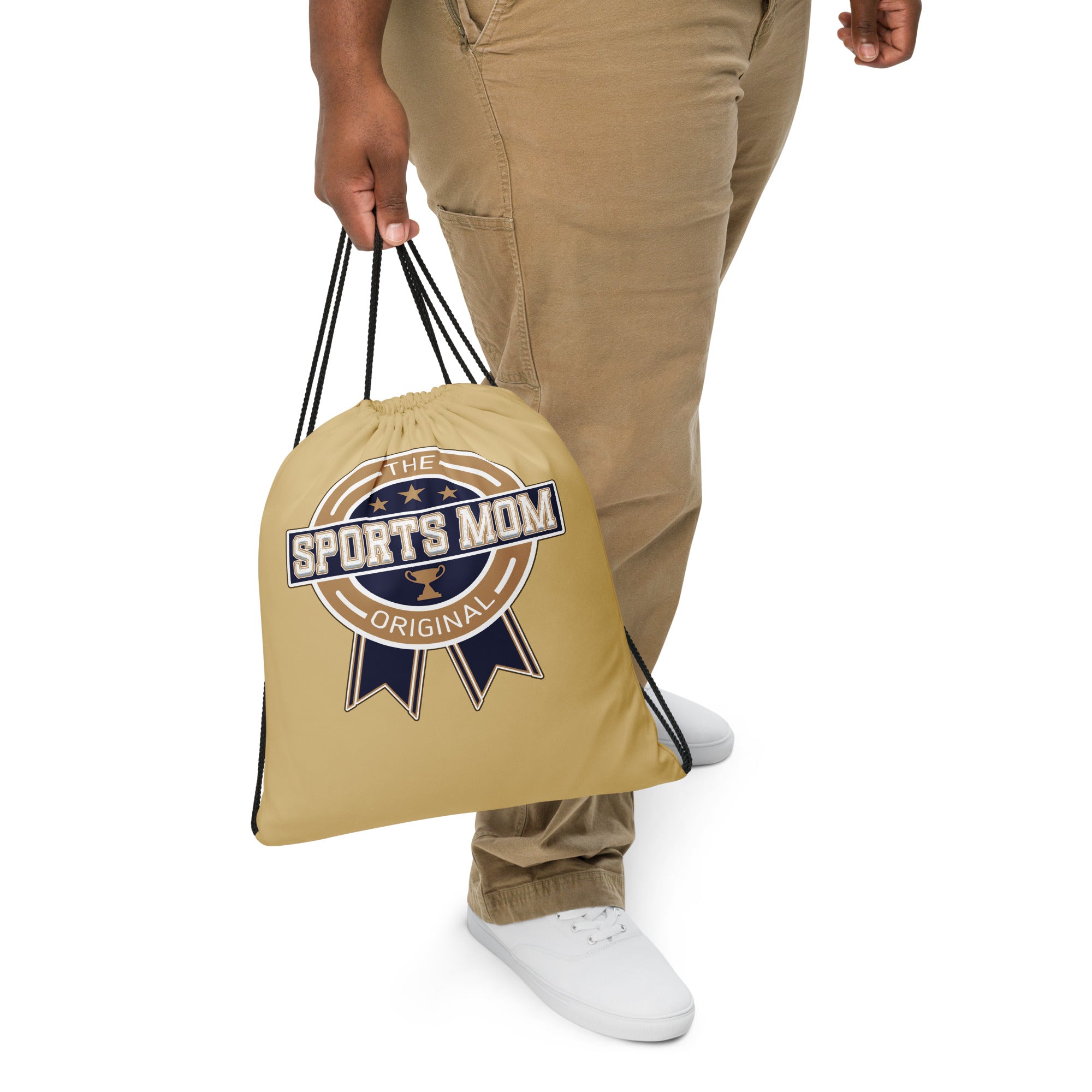 Sports Mom Drawstring Bag - Away Game - New Orleans