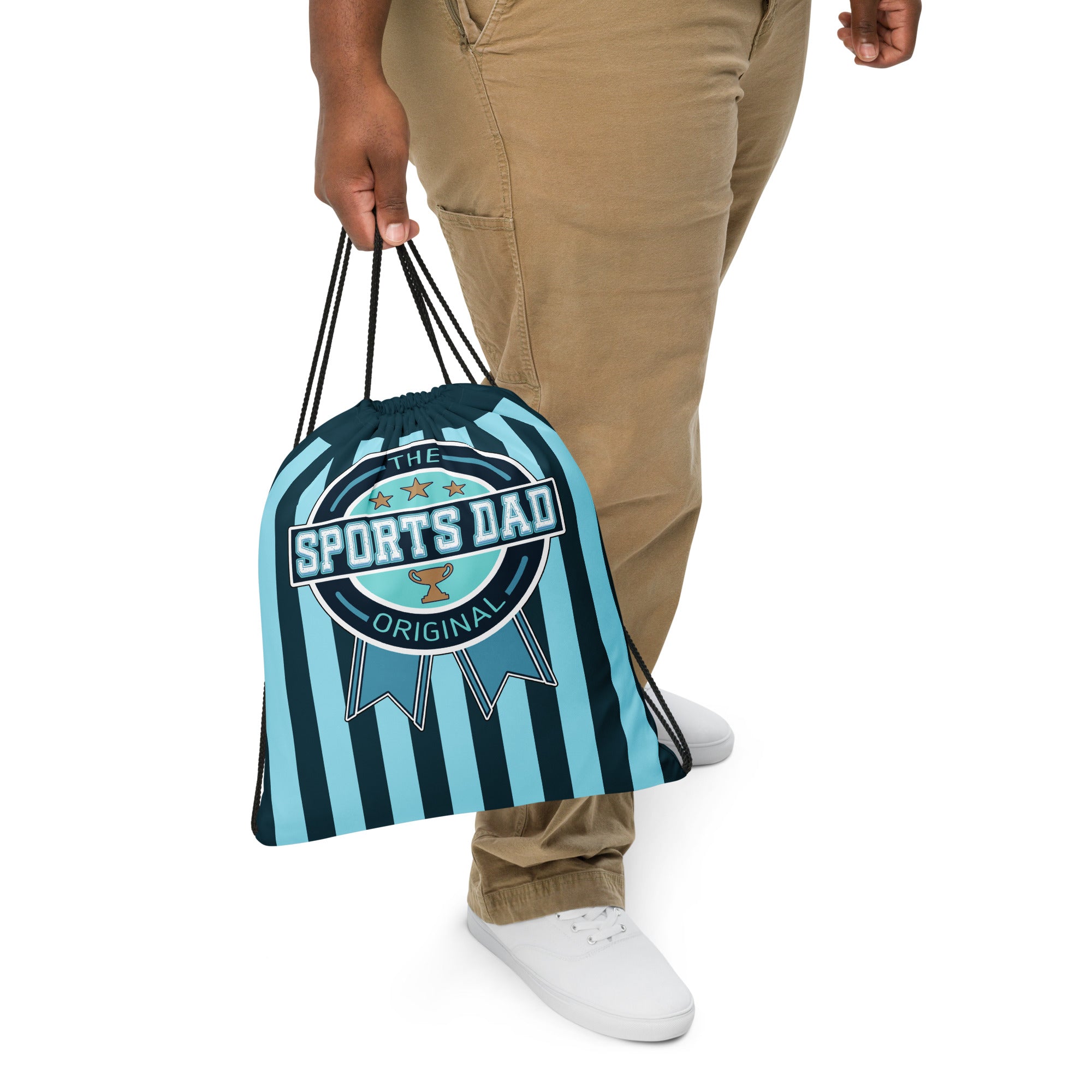 Sports Dad Drawstring Bag - Wall Paper