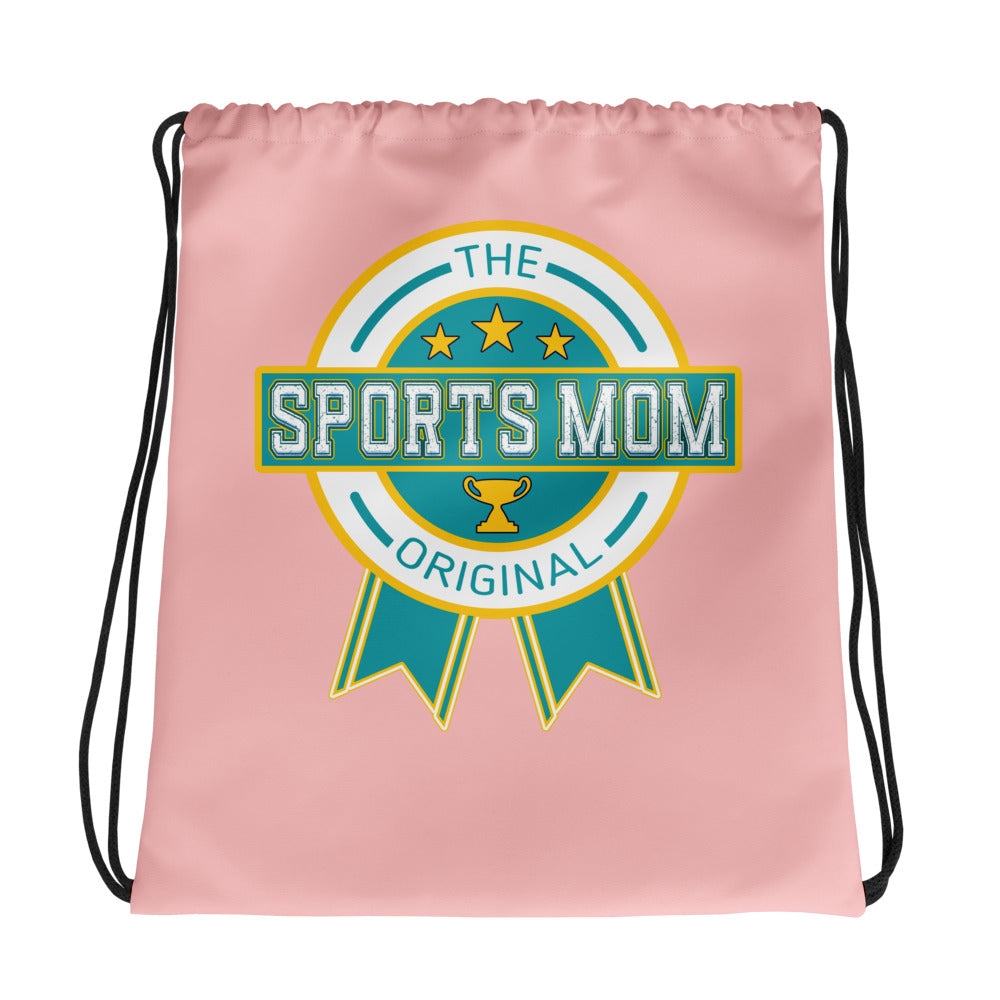 Sports Mom Drawstring - Your Pink