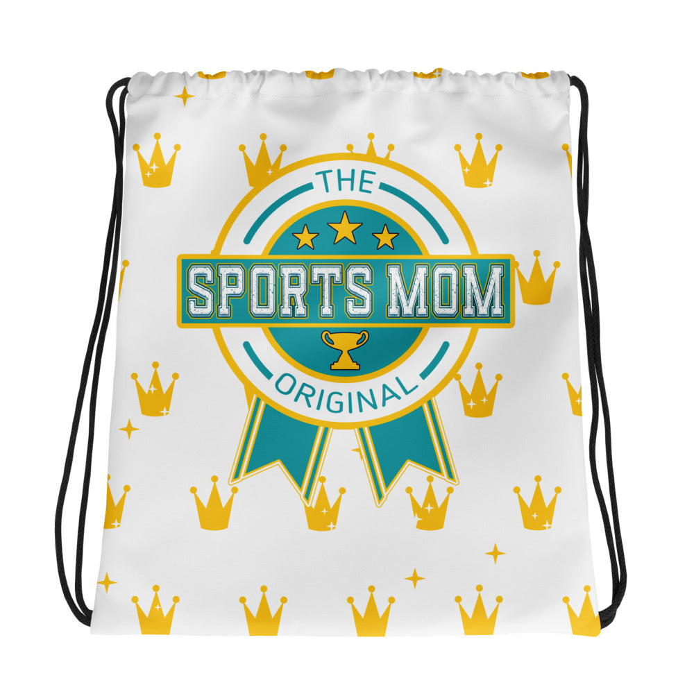 Sports Mom Drawstring - Queen B