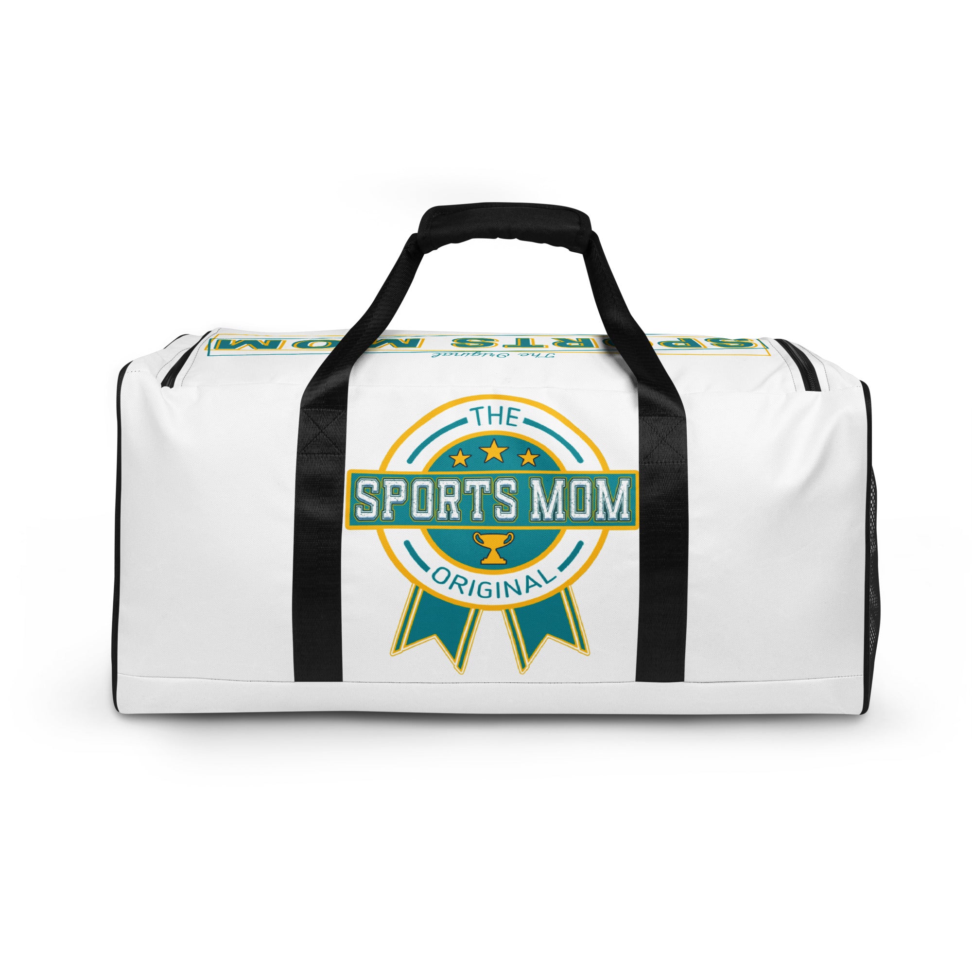 Sports Mom Ultimate Duffle Bag - White