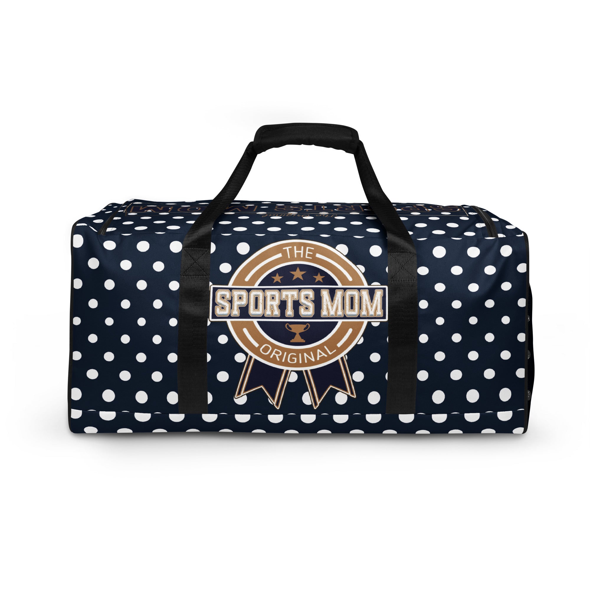 Sports Mom - Away Game - Ultimate Duffle Bag - Polka Dotty