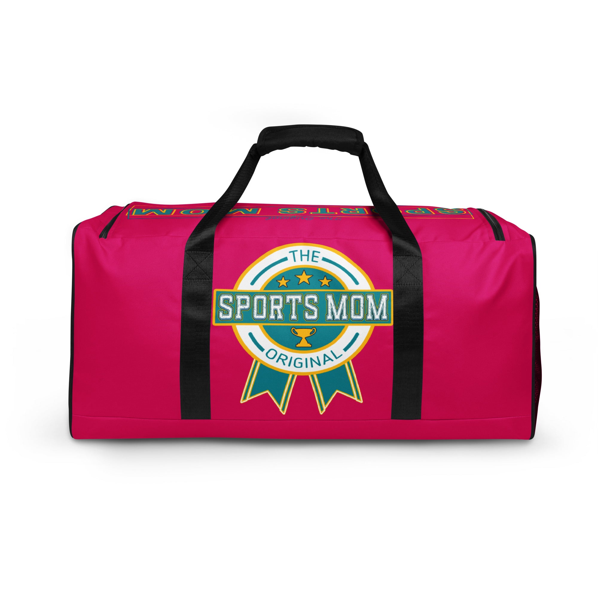 Sports Mom Ultimate Duffle Bag - Vibrant Pink