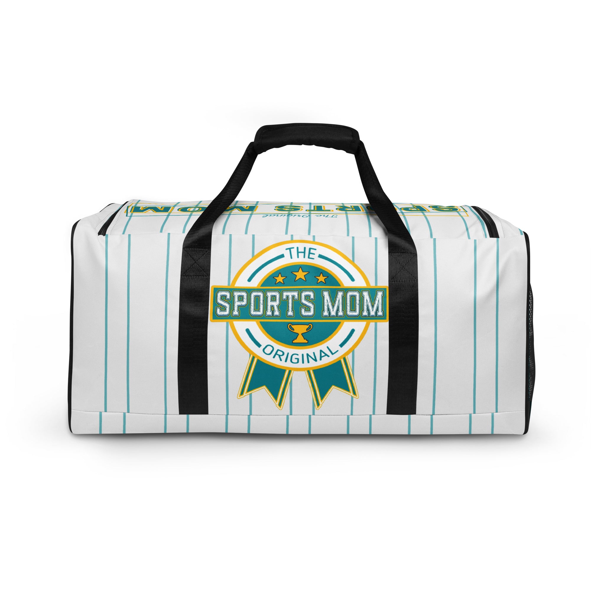 Sports Mom Ultimate Duffle Bag - Teal Line Up