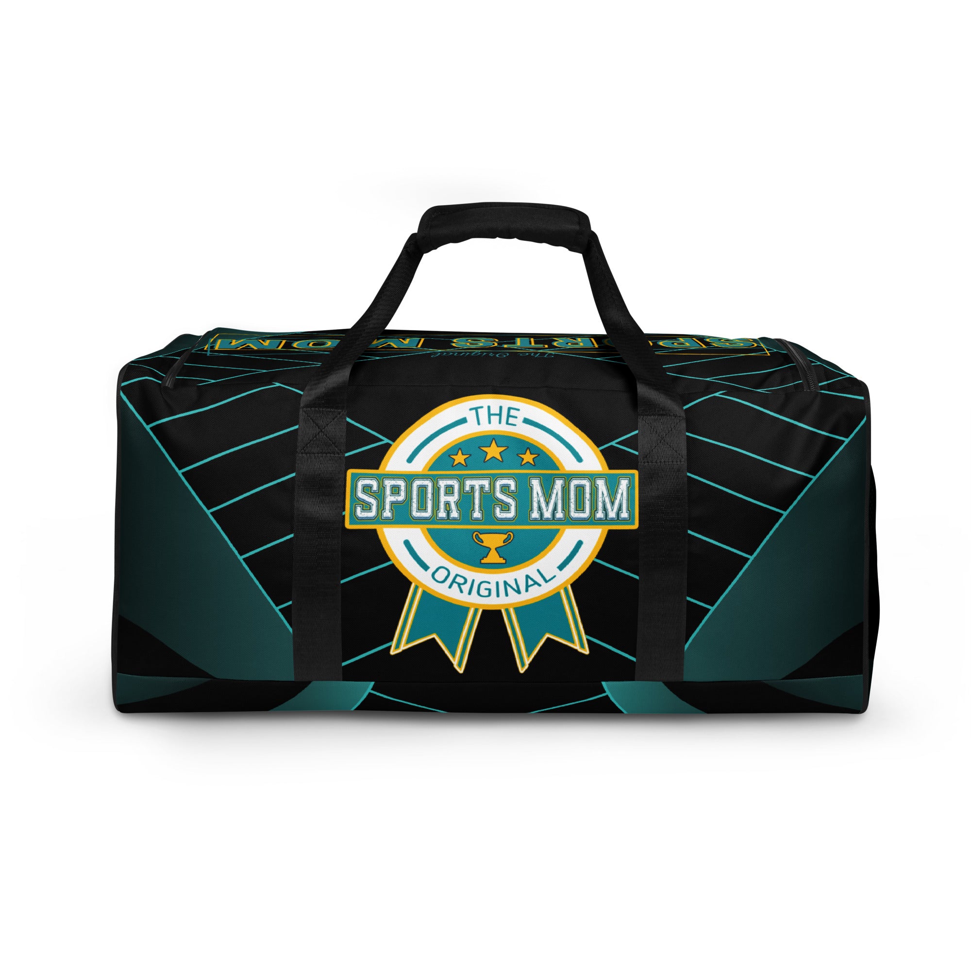 Sports Mom Ultimate Duffle Bag - Teal Stare