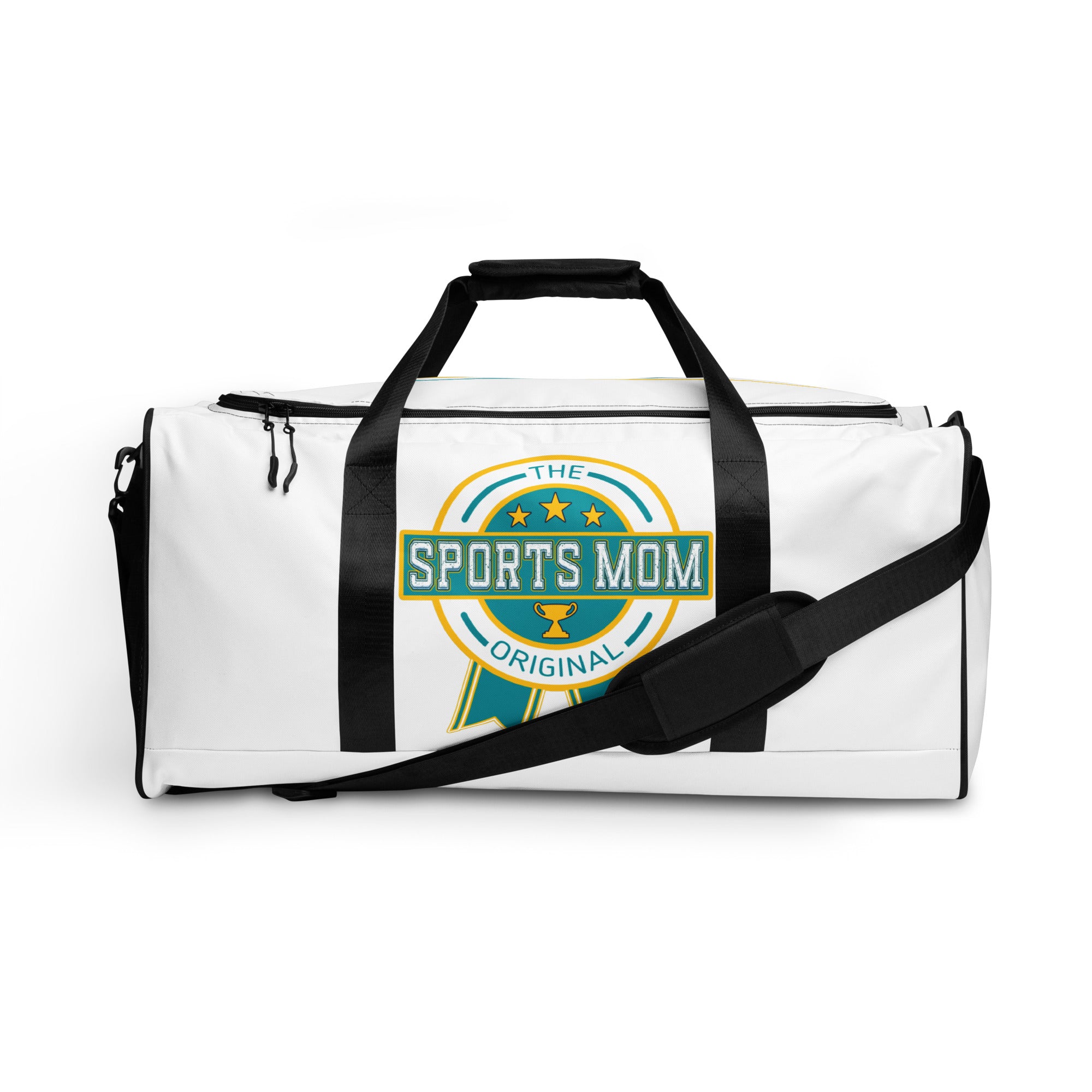 Sports Mom Ultimate Duffle Bag - White