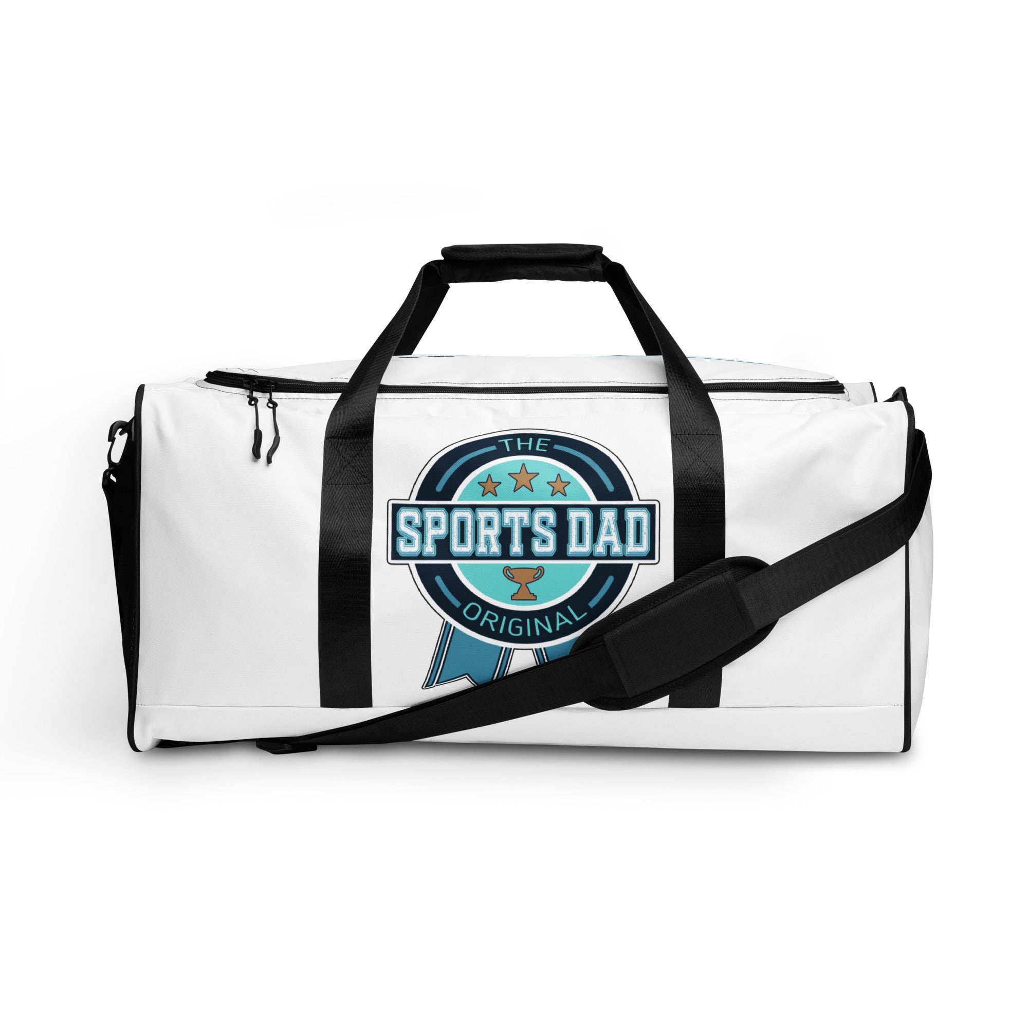 Sports Dad Ultimate Duffle Bag - White