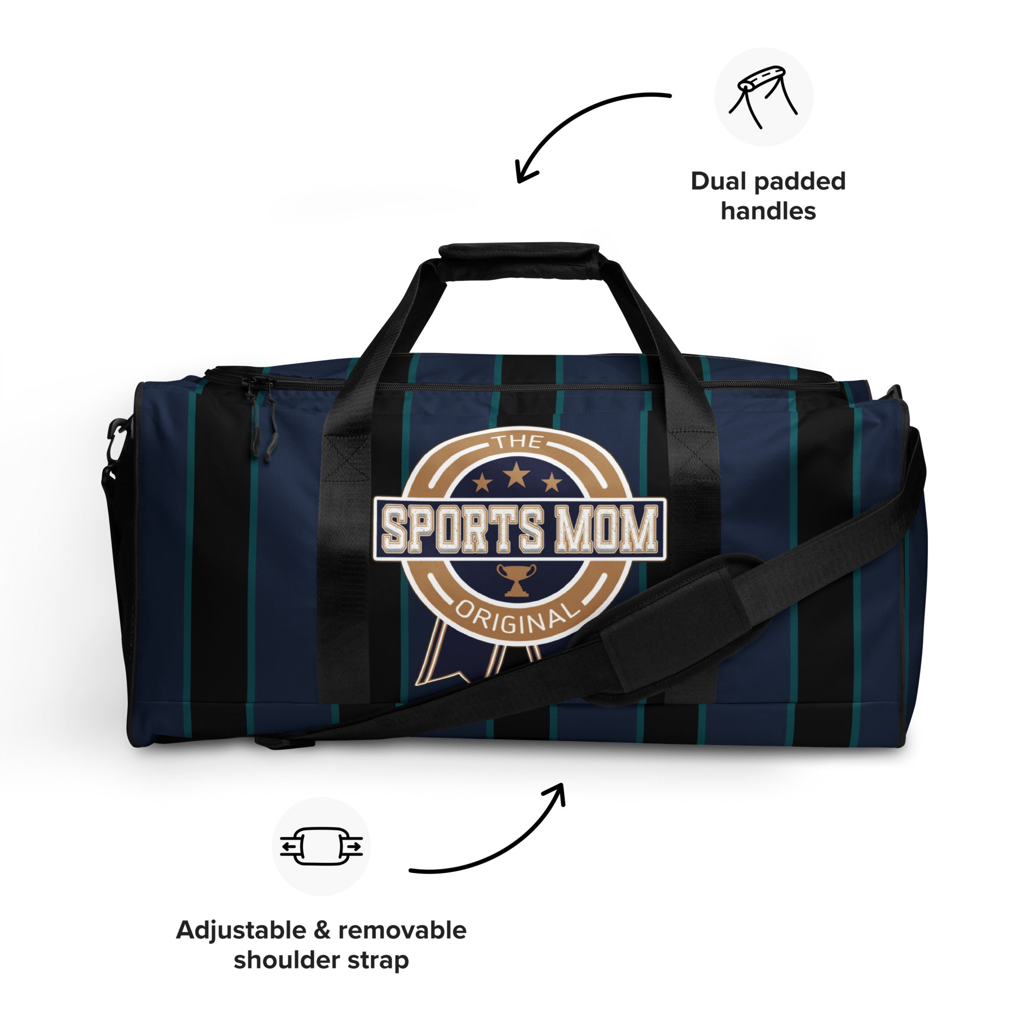 Sports Mom - Away Game - Ultimate Duffle Bag - Wall Paper