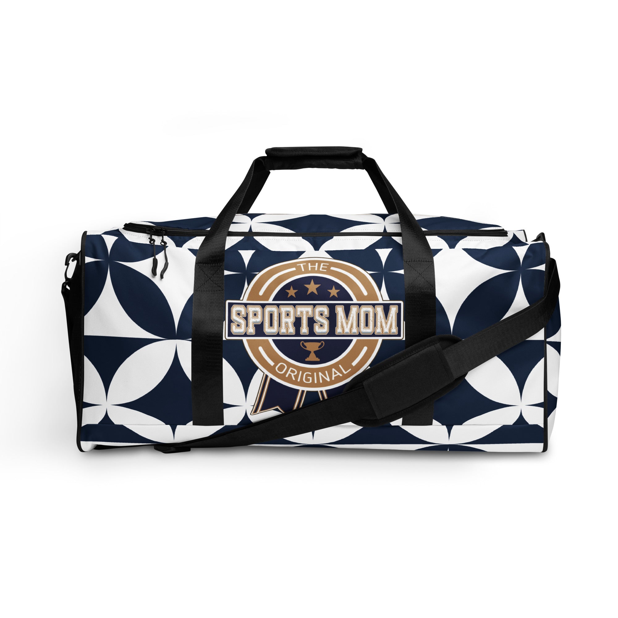 Sports Mom - Away Game - Ultimate Duffle Bag - Diamonds or Flowers?