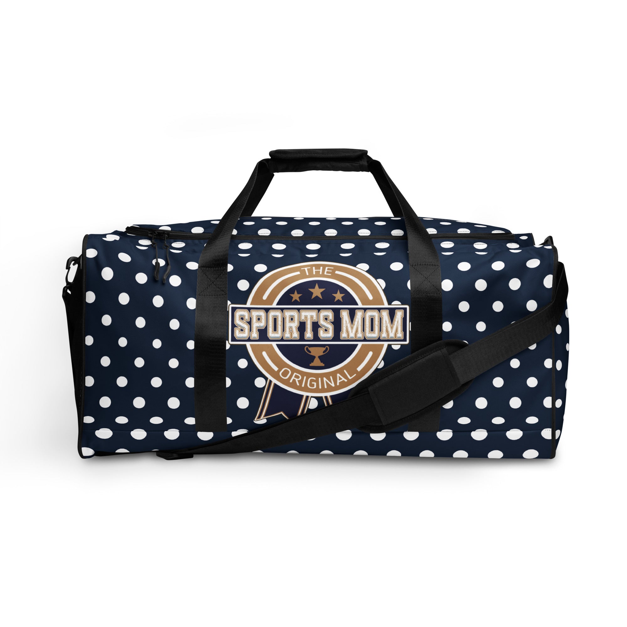 Sports Mom - Away Game - Ultimate Duffle Bag - Polka Dotty