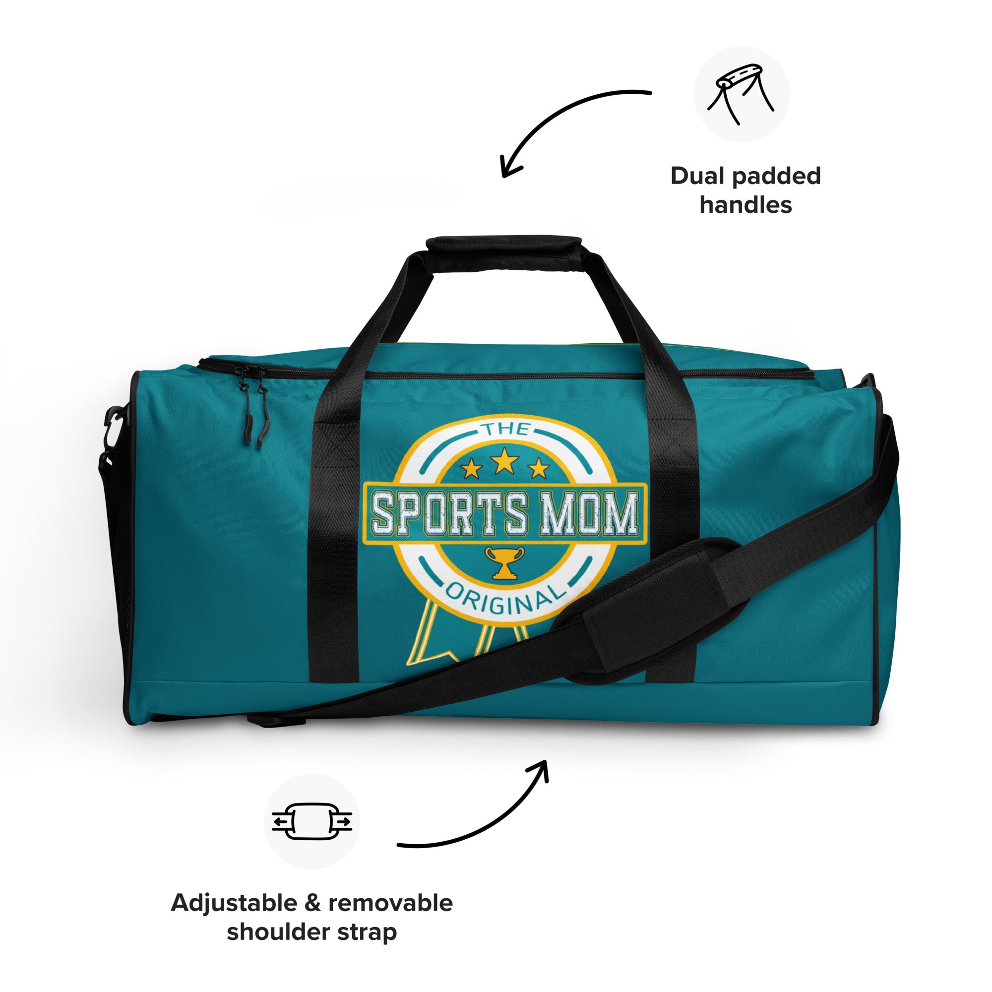 Sports Mom Ultimate Duffle Bag - Eastern Blue