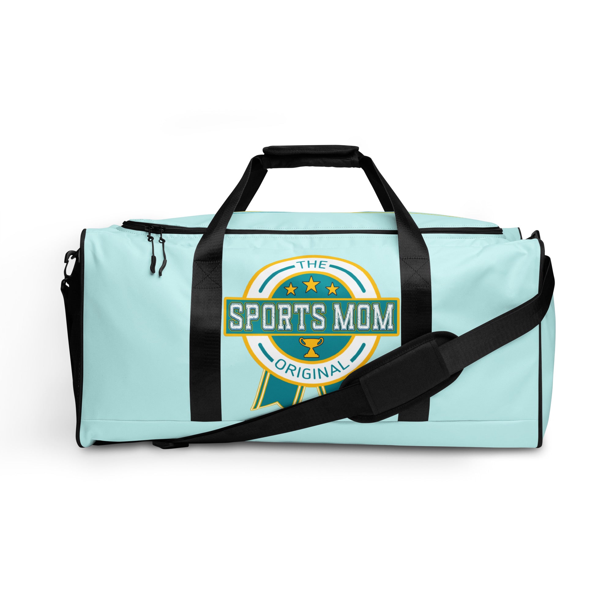 Sports Mom Ultimate Duffle Bag - Light Cyan