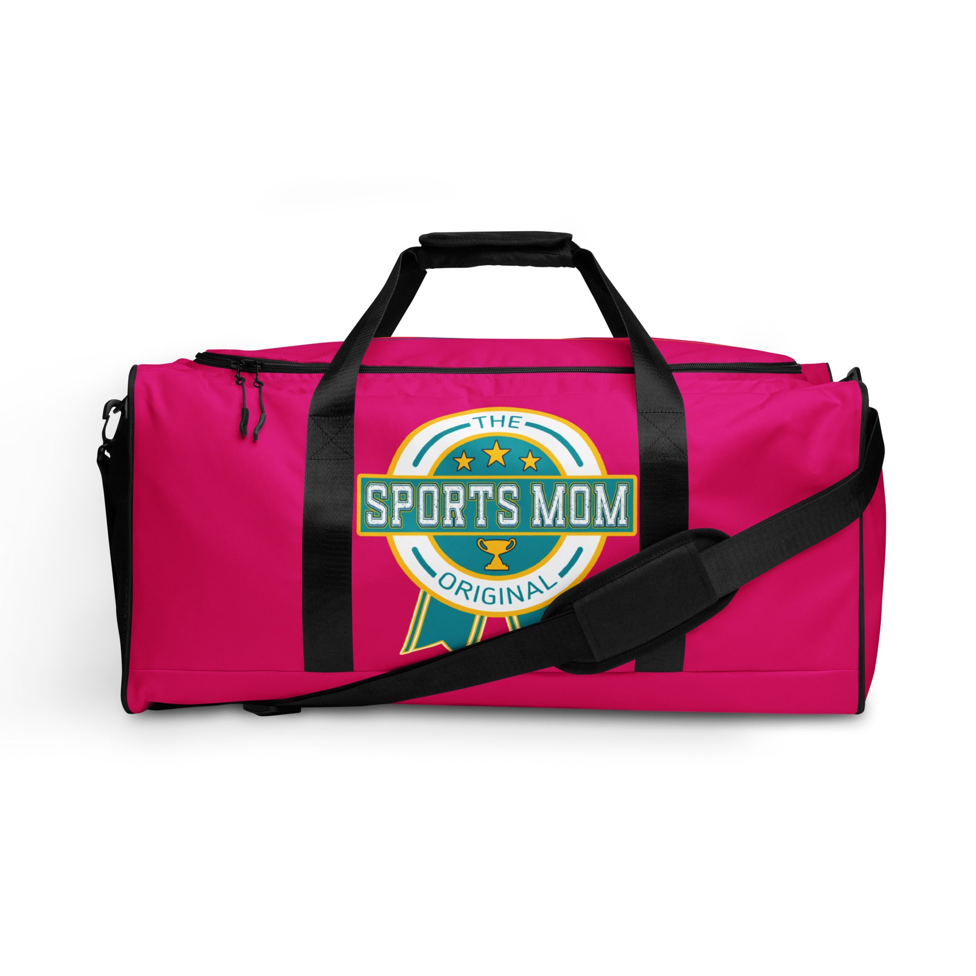 Sports Mom Ultimate Duffle Bag - Vibrant Pink