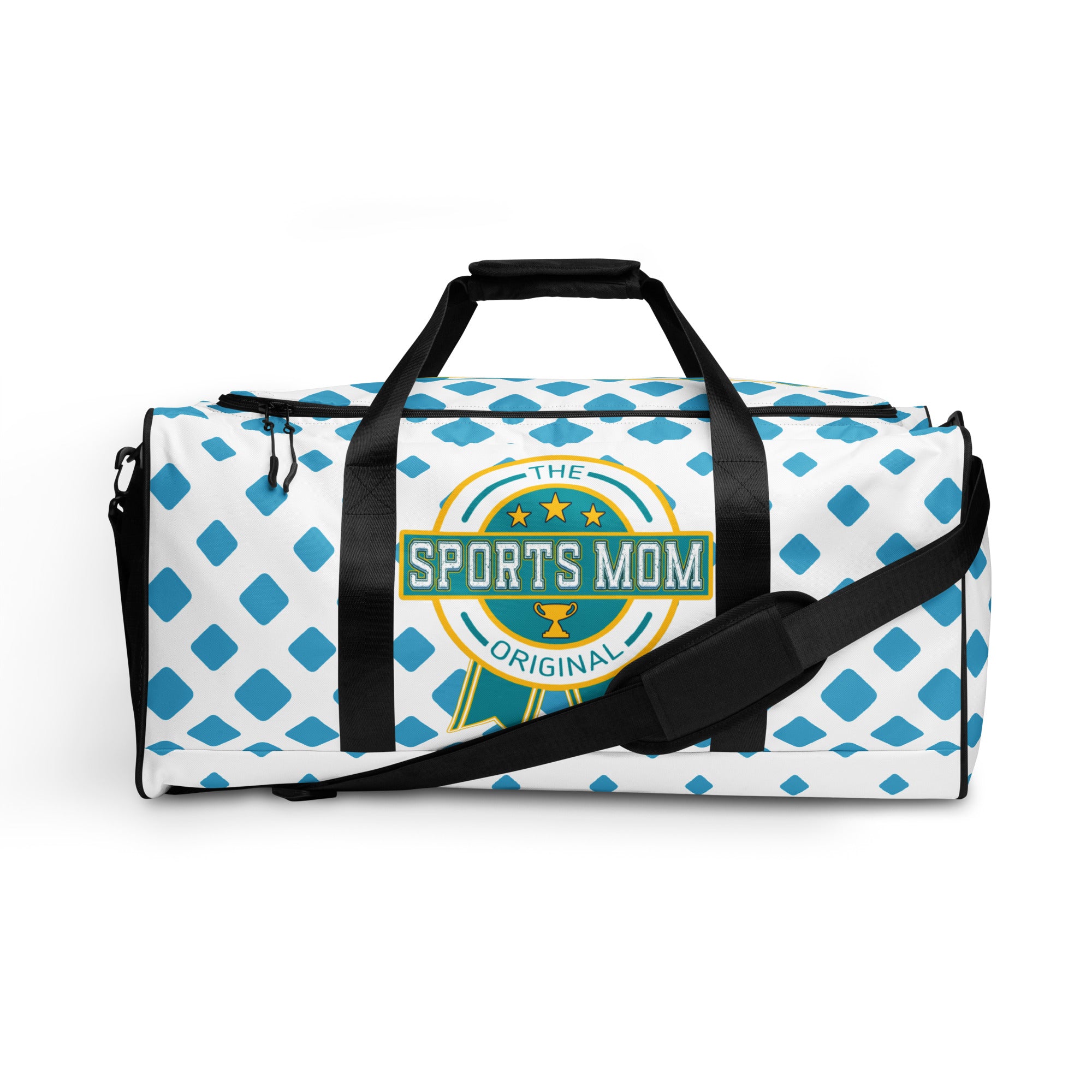 Sports Mom Ultimate Duffle Bag - Field of Diamonds