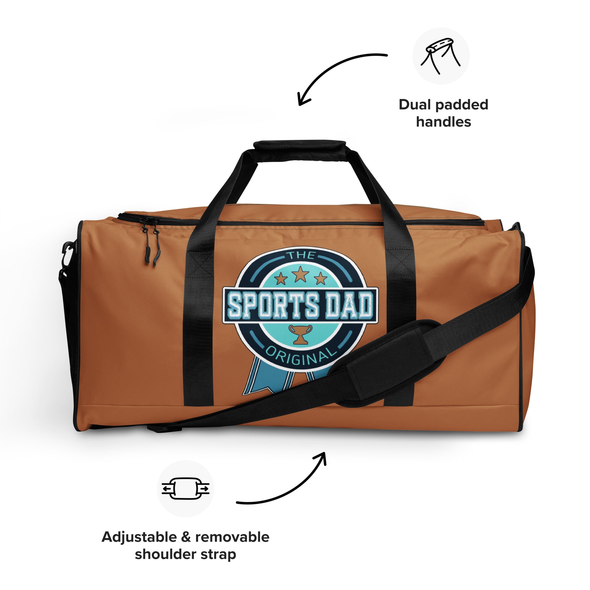 Sports Dad Ultimate Duffle Bag - Nude